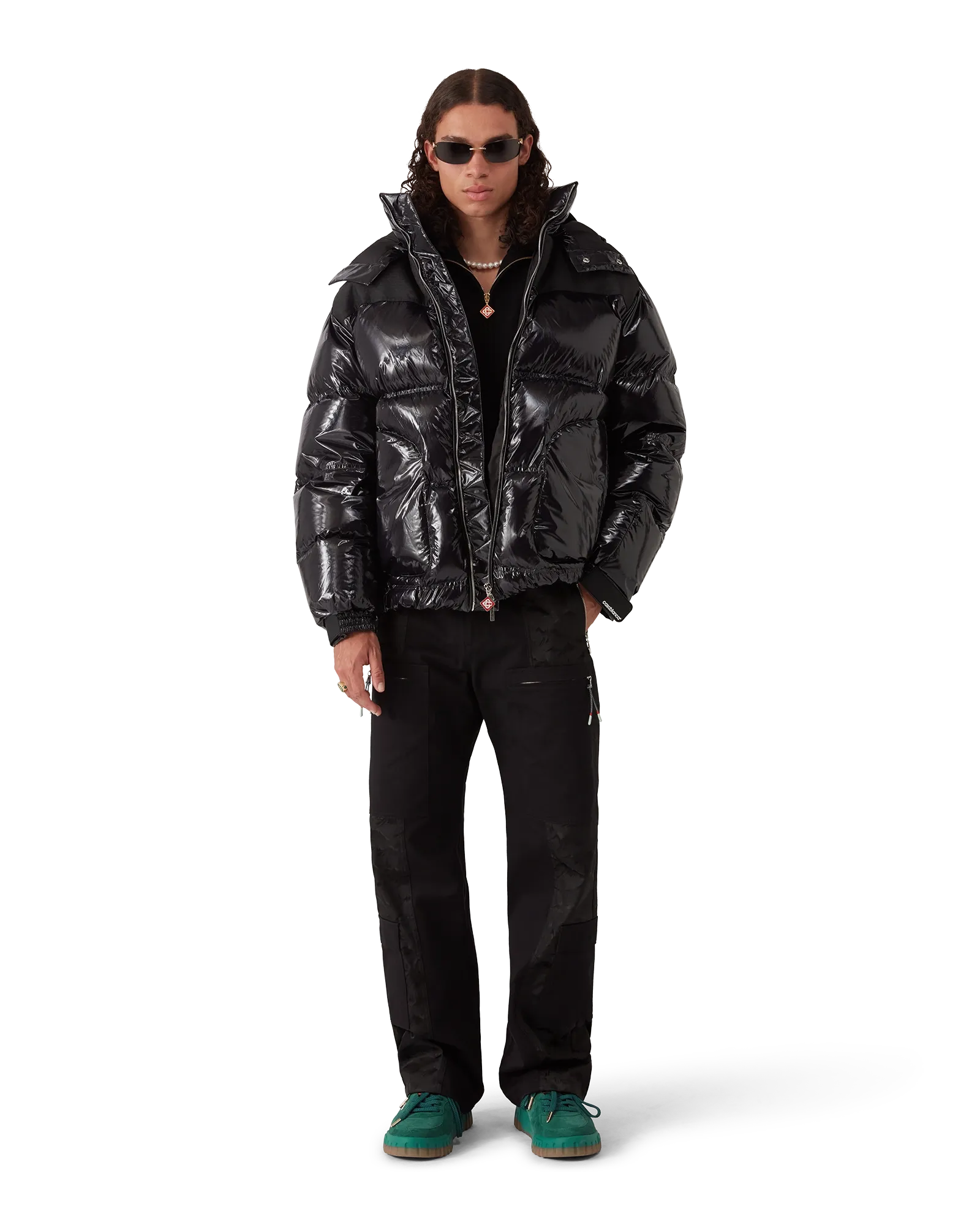 Nylon Puffer Jacket - 图片 2