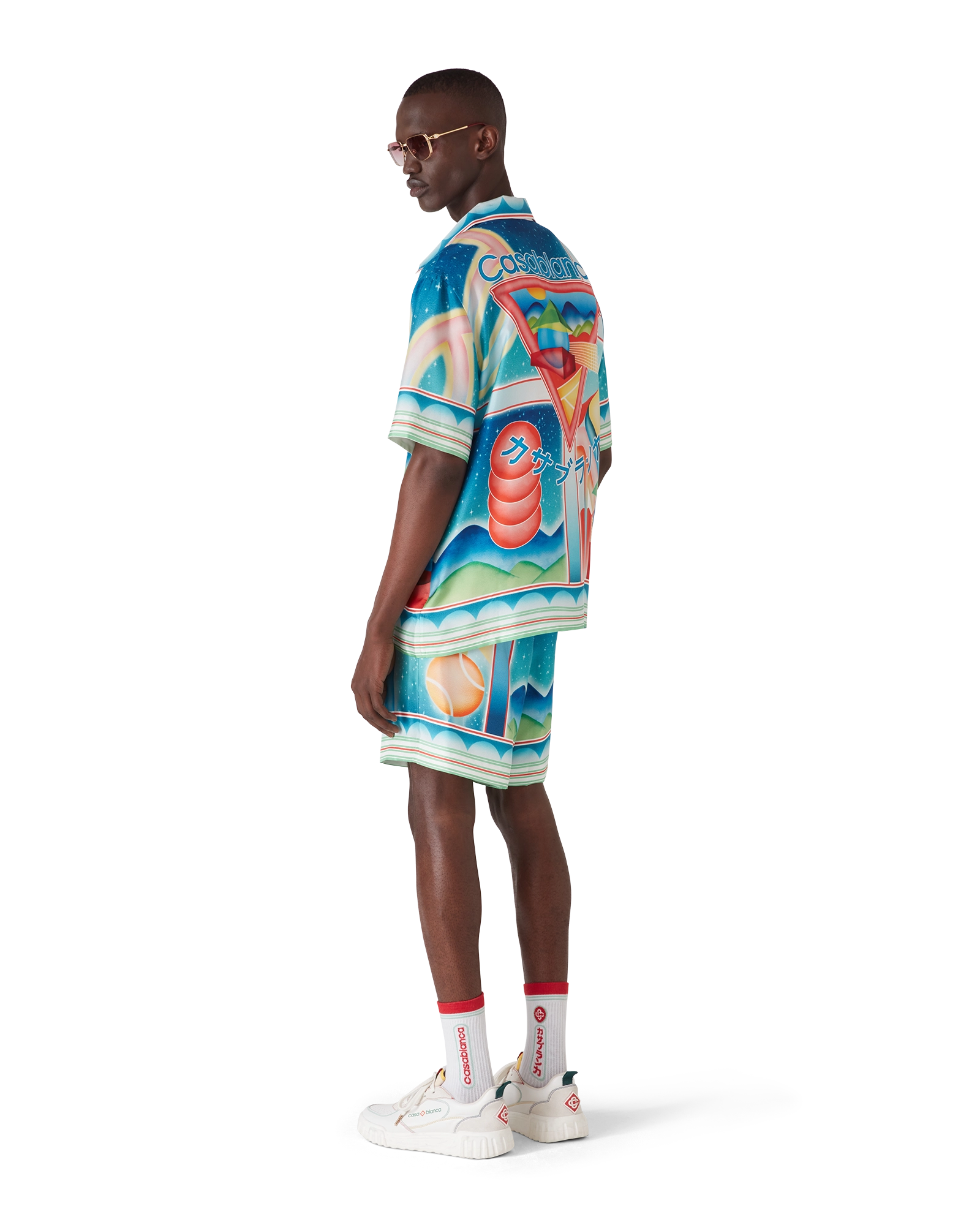 Galaxy Court Short Sleeve Silk Shirt - 图片 3