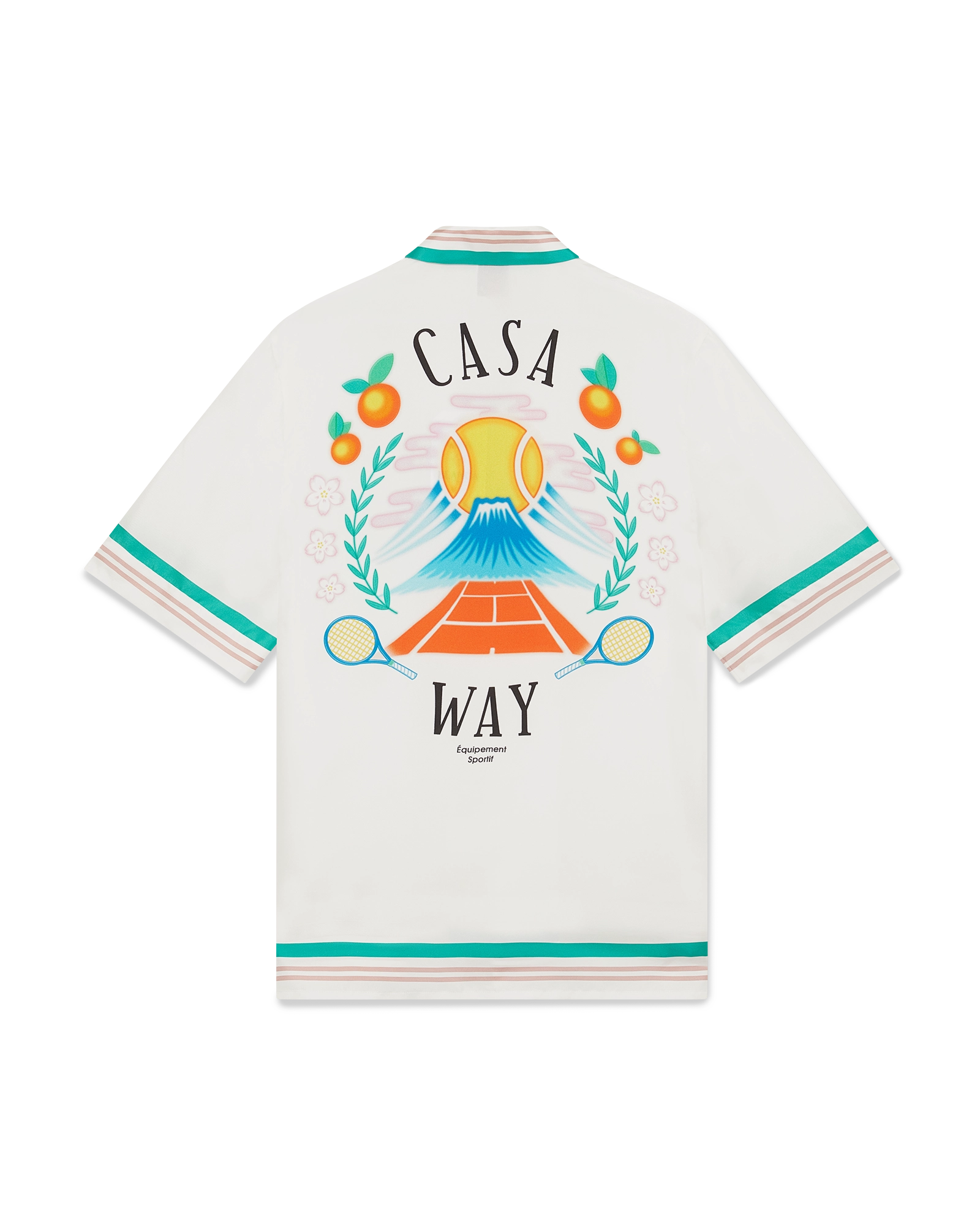 Casa Way Short Sleeve Silk Shirt