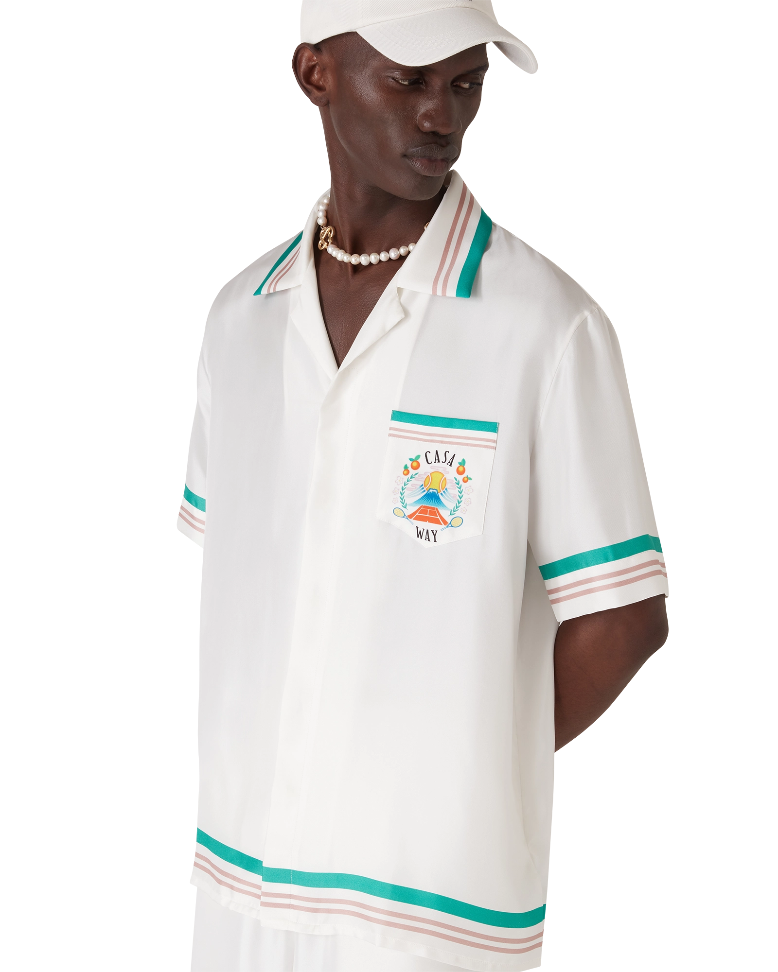 Casa Way Short Sleeve Silk Shirt - 图片 4