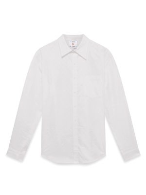 Cotton Monogram Jacquard Oxford Shirt