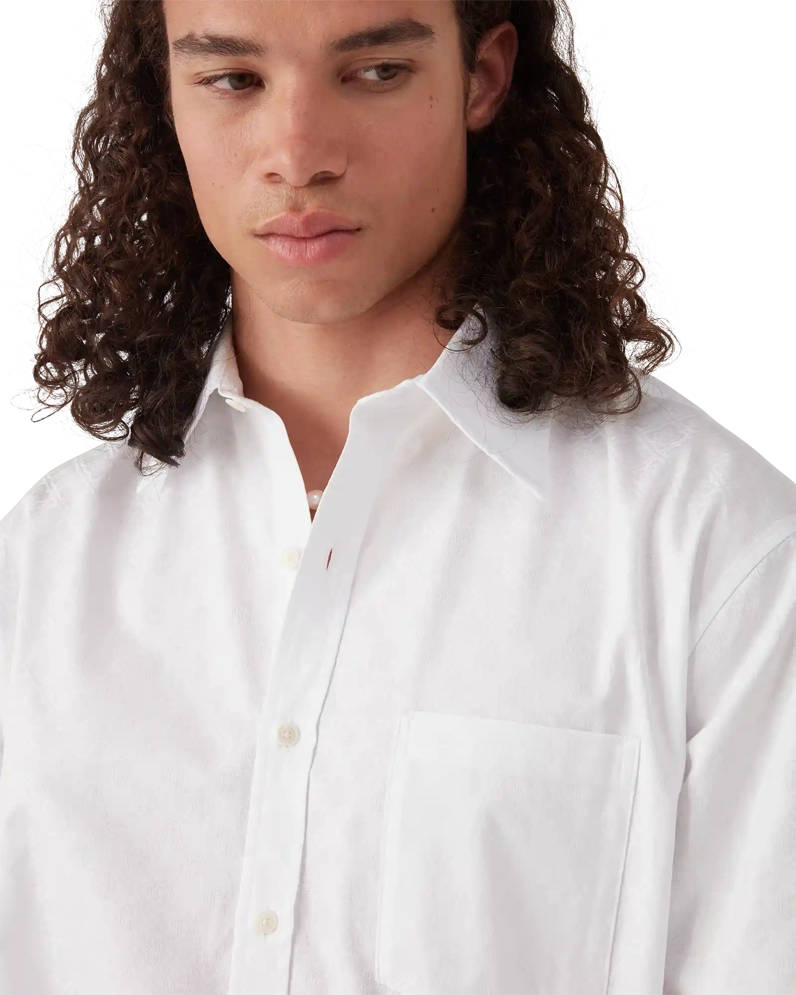 Cotton Monogram Jacquard Oxford Shirt - 图片 5