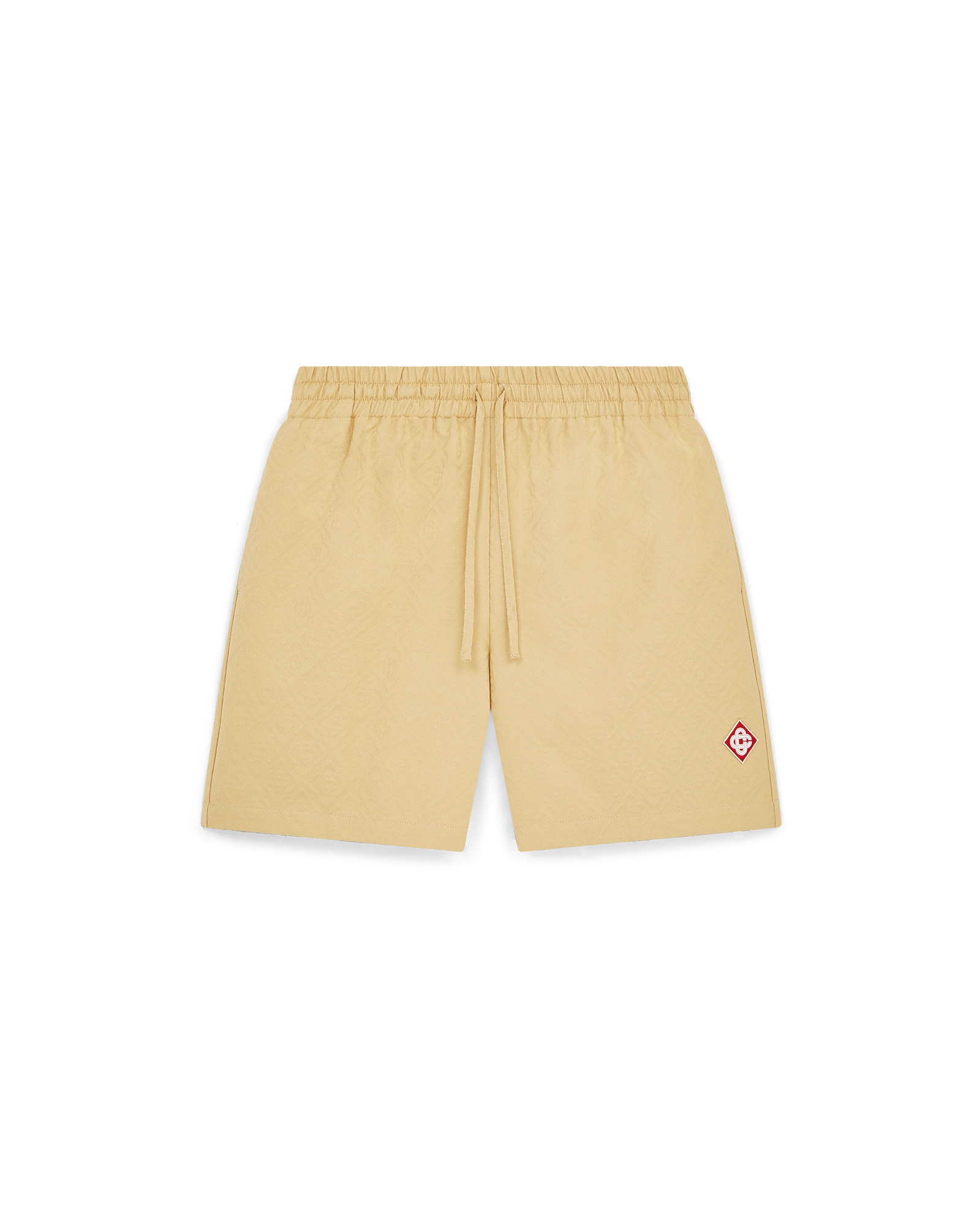 Cotton Monogram Jacquard Shorts