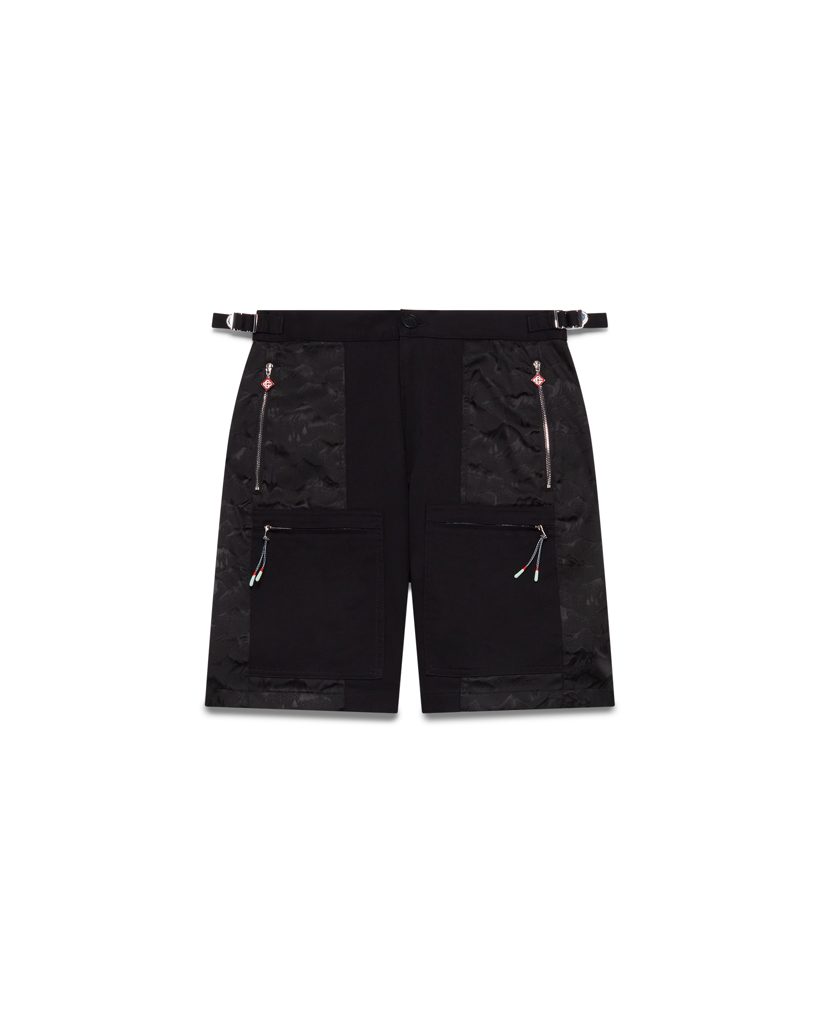Nylon Mountain Camo Cargo Shorts
