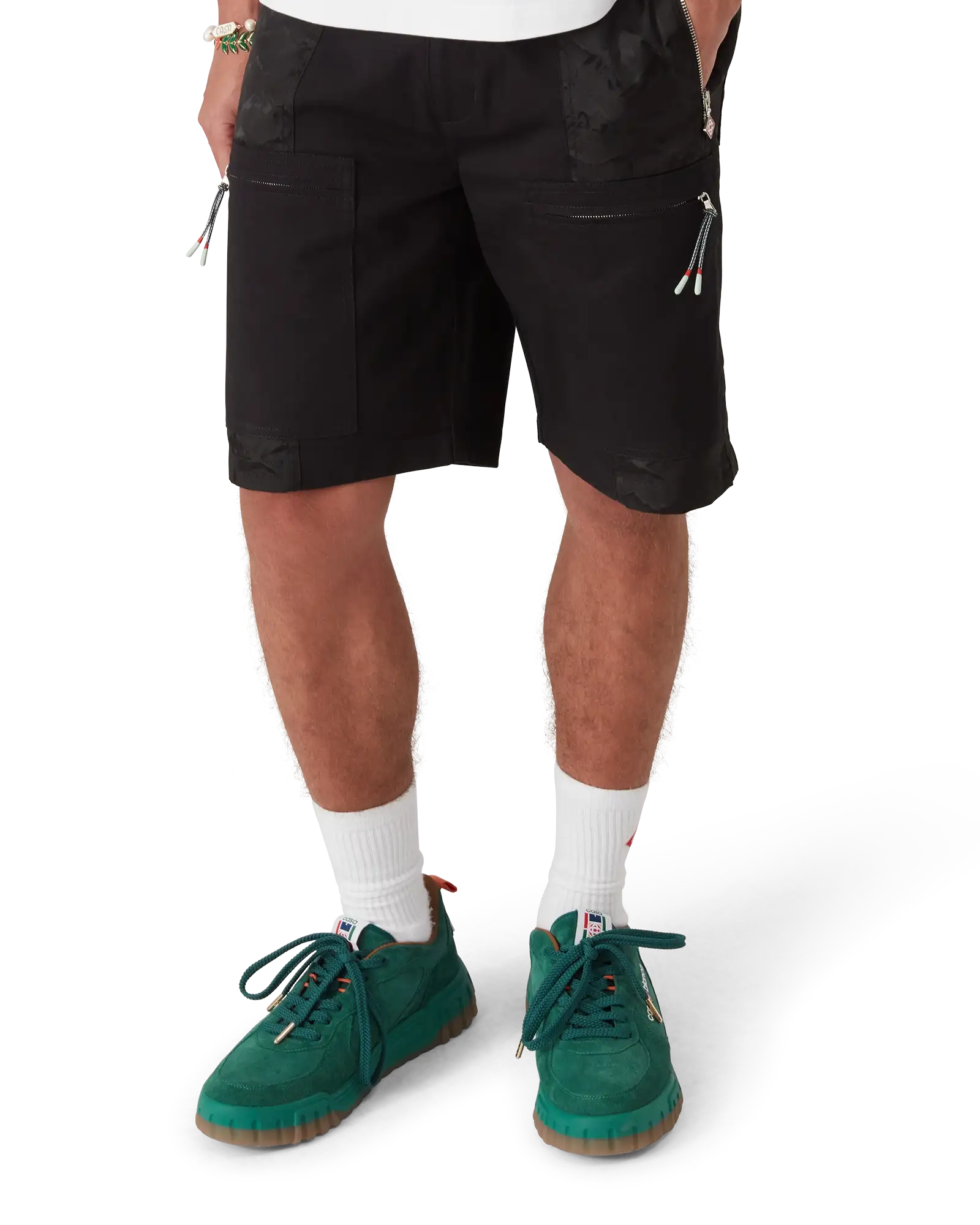 Nylon Mountain Camo Cargo Shorts - 图片 4