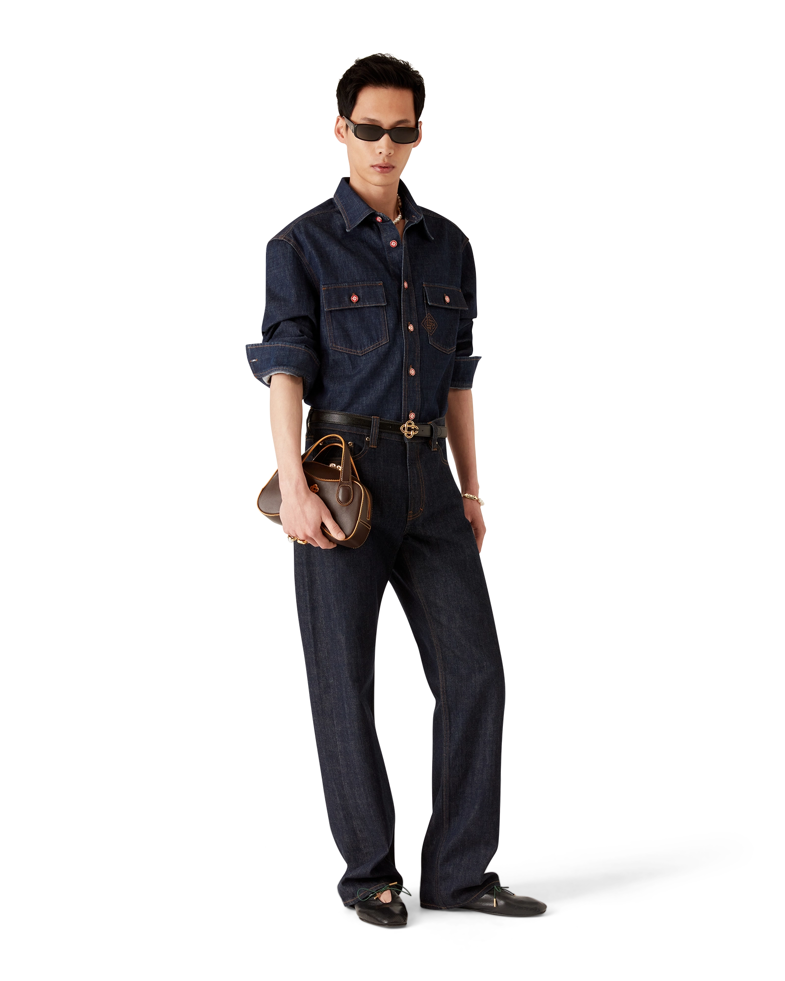 Laurel Selvedge Denim Jeans - 图片 2