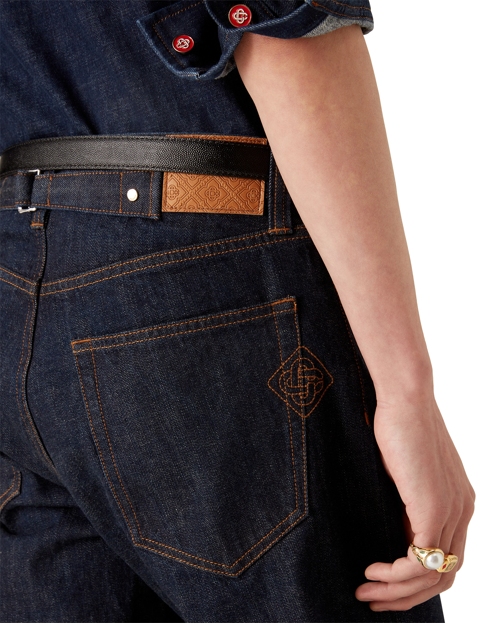 Laurel Selvedge Denim Jeans - 图片 5