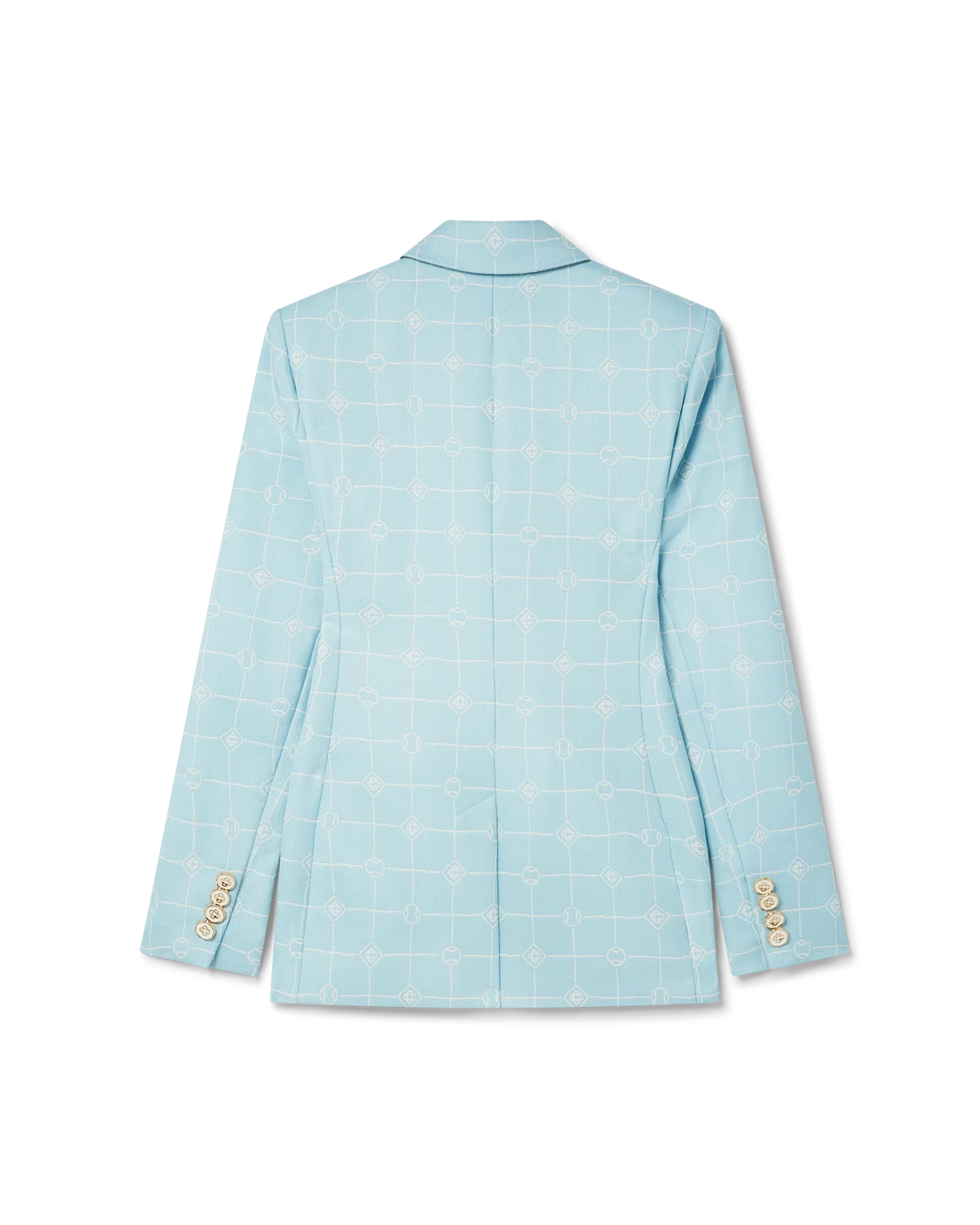 Double Breasted Jacquard Jacket - 图片 6