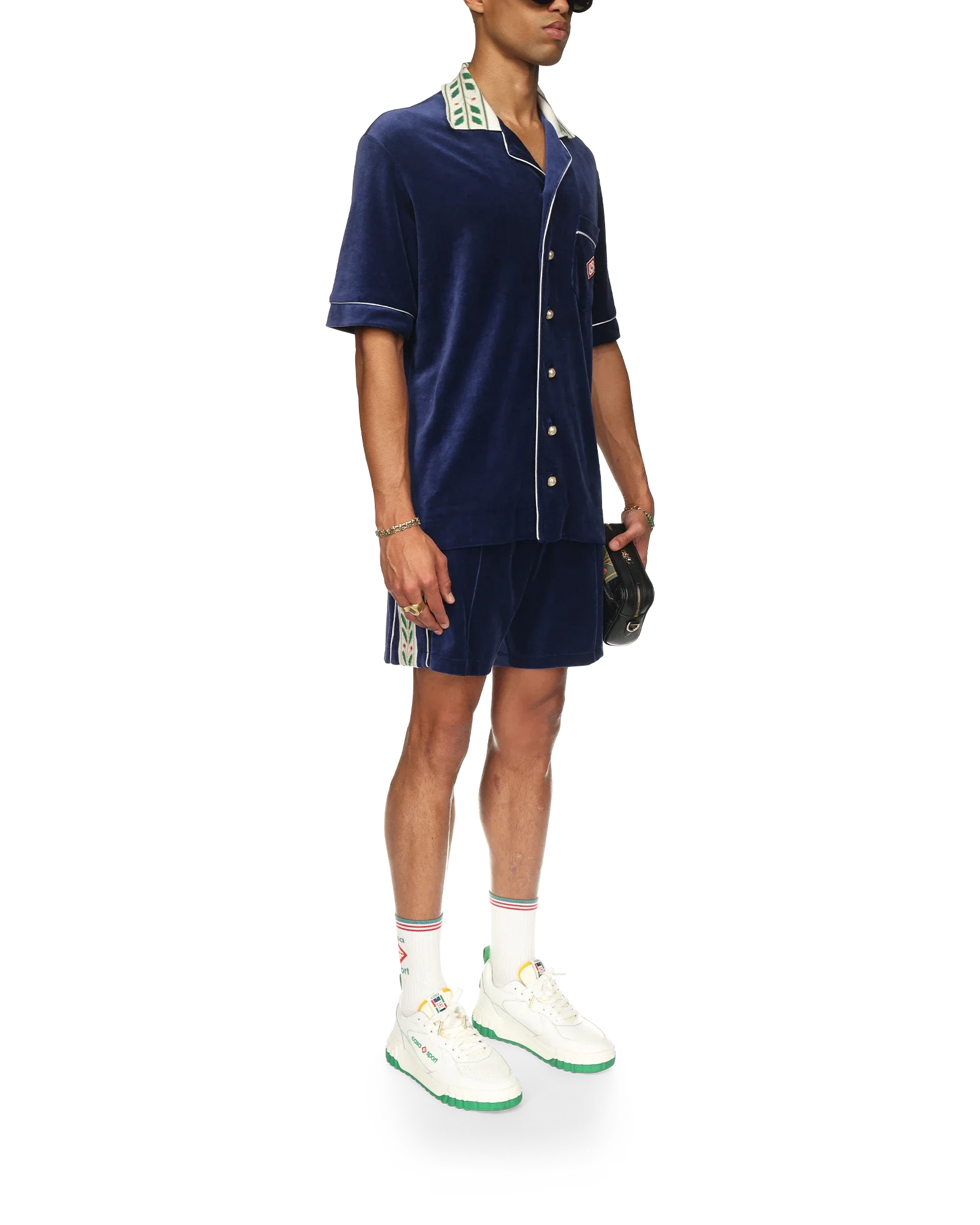 Laurel Short Sleeve Velour Shirt - 图片 5