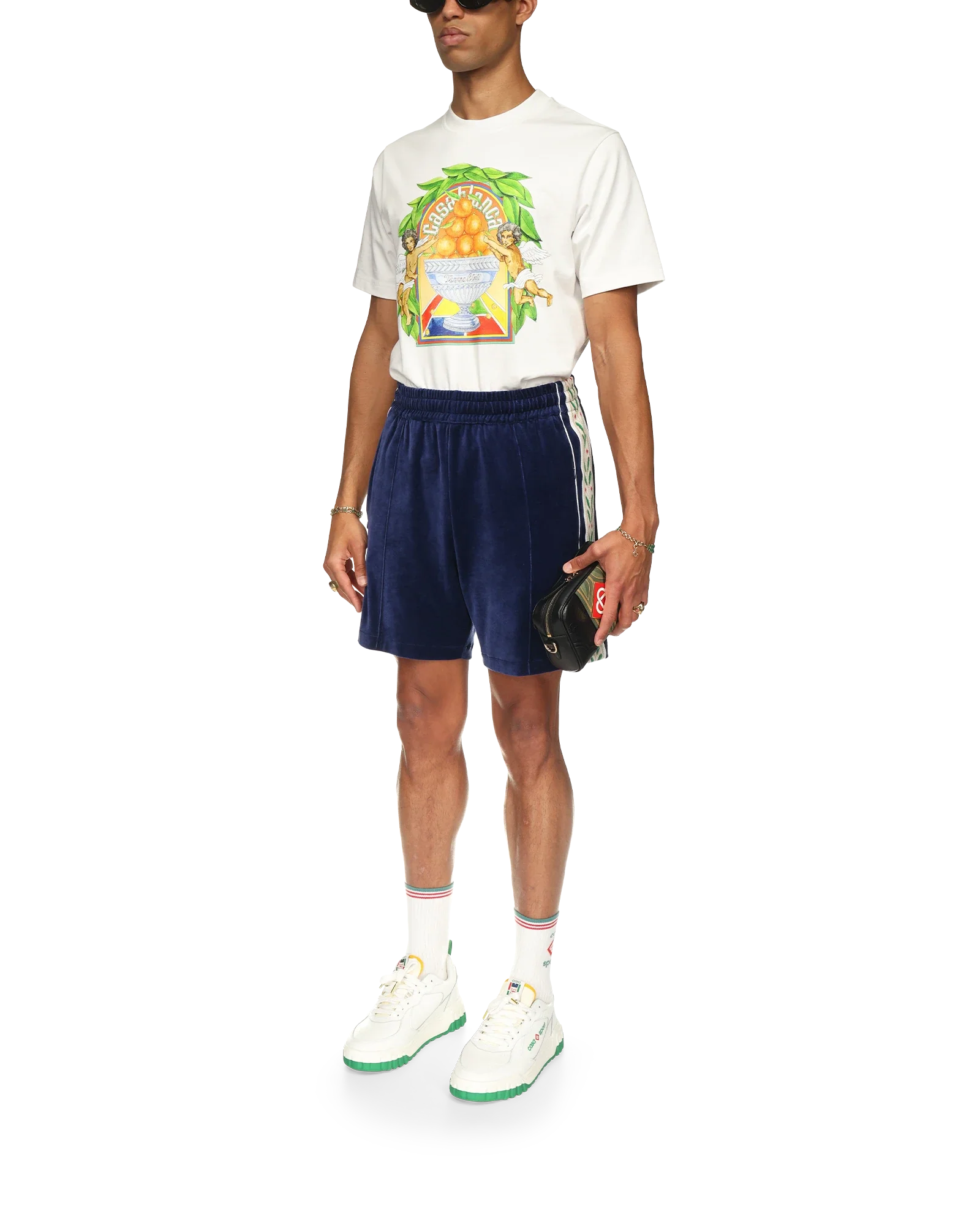 Velour Laurel Shorts - 图片 3