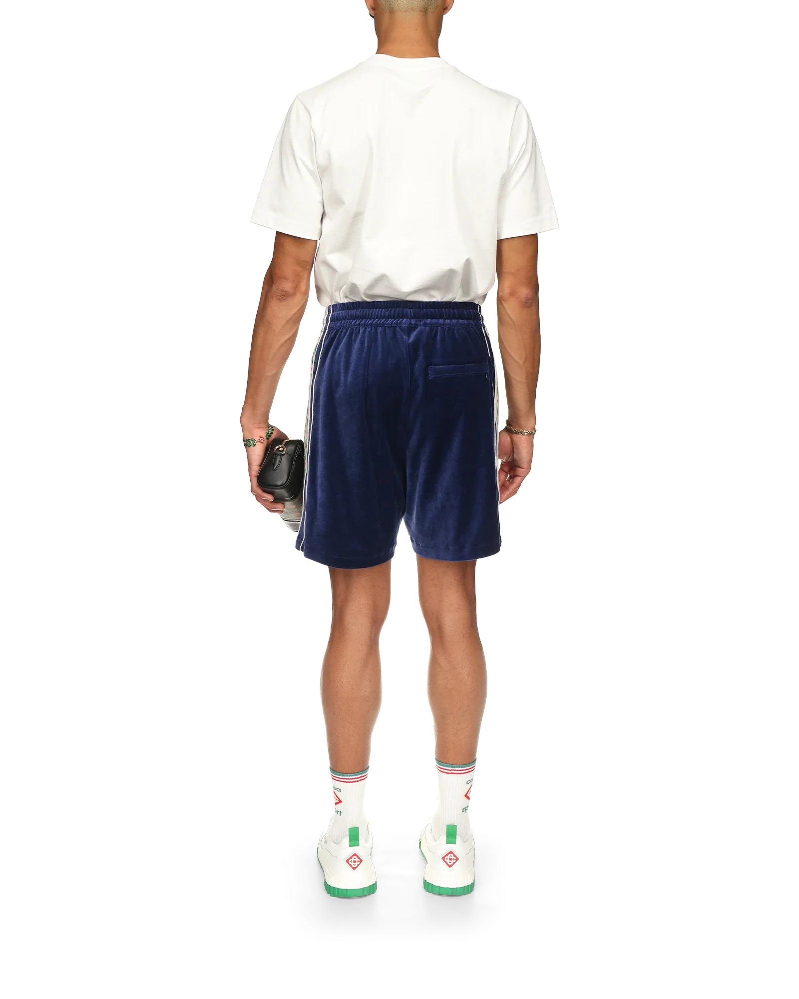 Velour Laurel Shorts - 图片 4