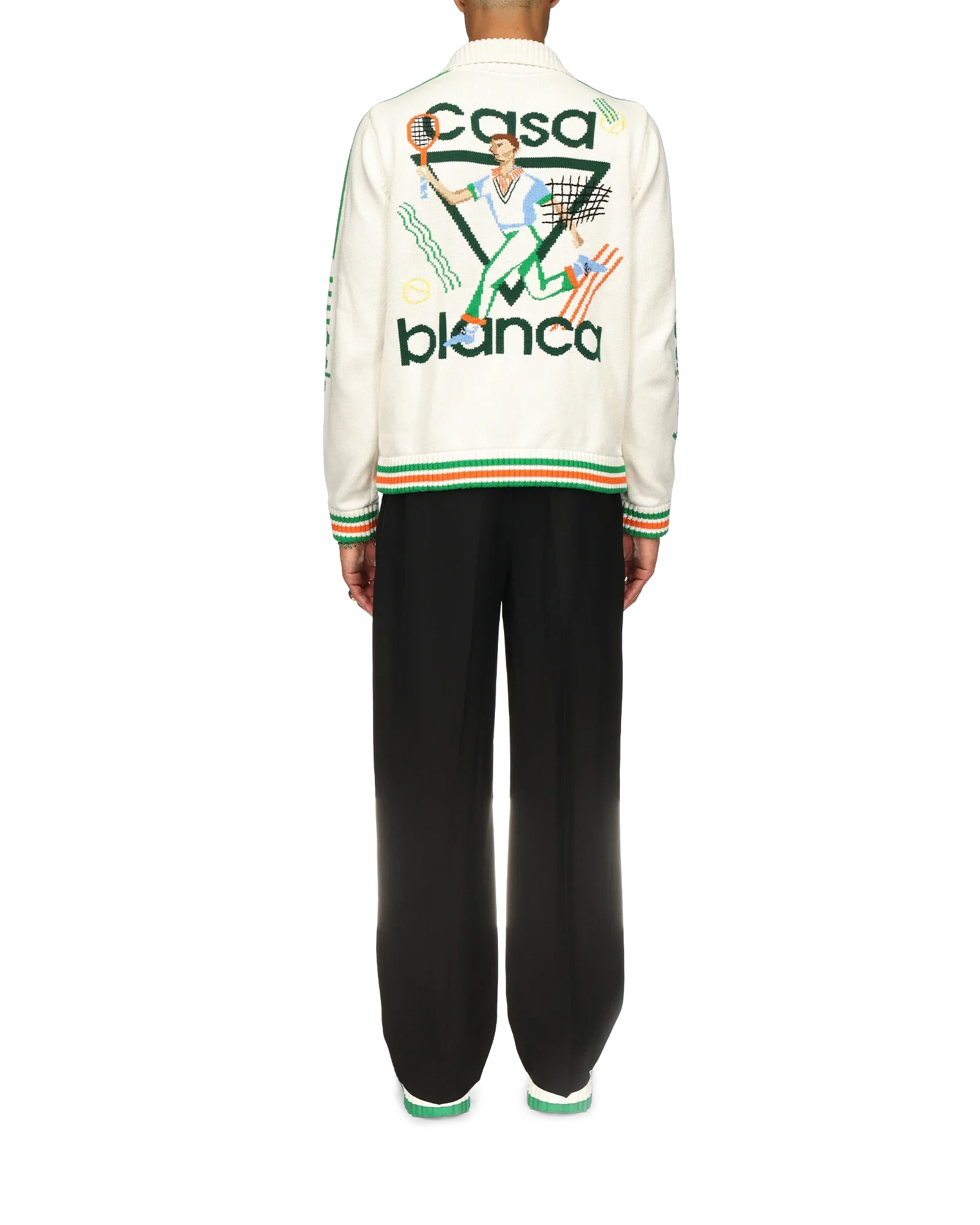 Le Jeu Intarsia Knit Jacket - 图片 4