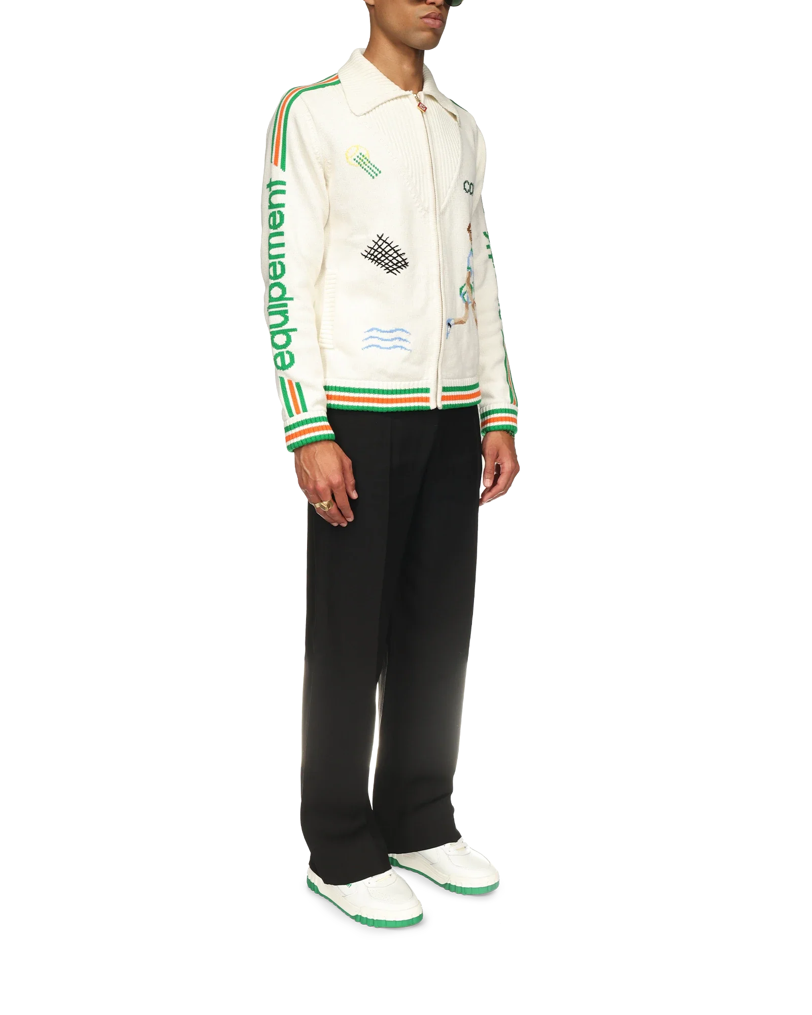 Le Jeu Intarsia Knit Jacket - 图片 5