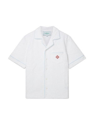 Monogram Short Sleeve Towelling Shirt