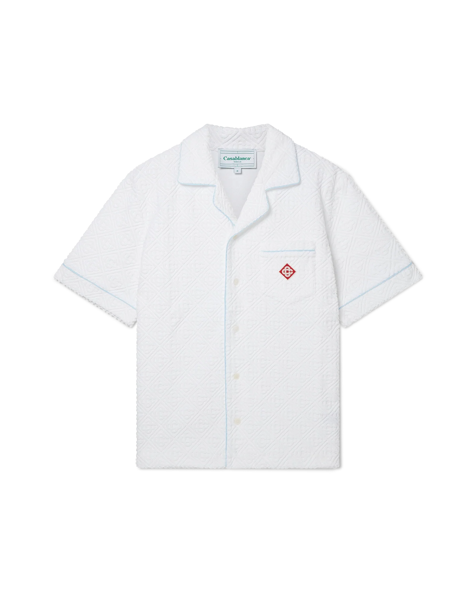 Monogram Short Sleeve Towelling Shirt