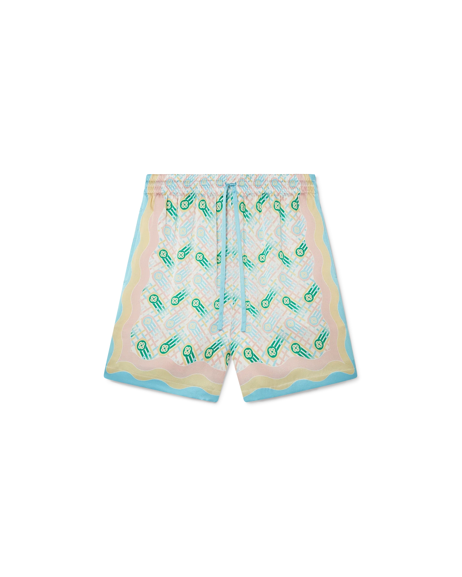 Ping Pong Silk Shorts