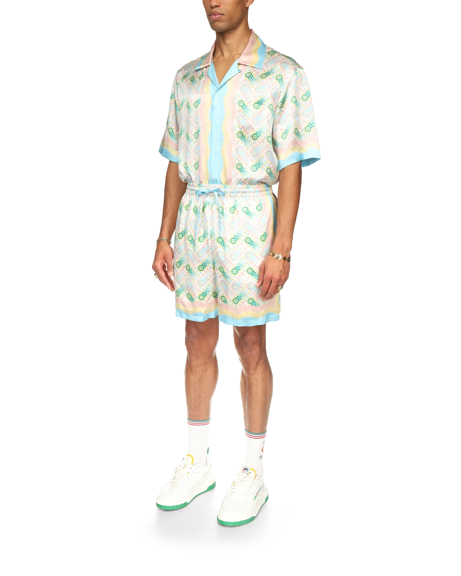 Ping Pong Silk Shorts - Image 3