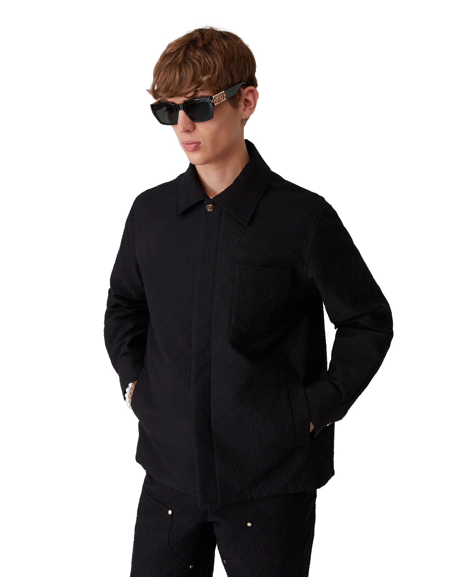 Jacquard Shacket - 图片 5