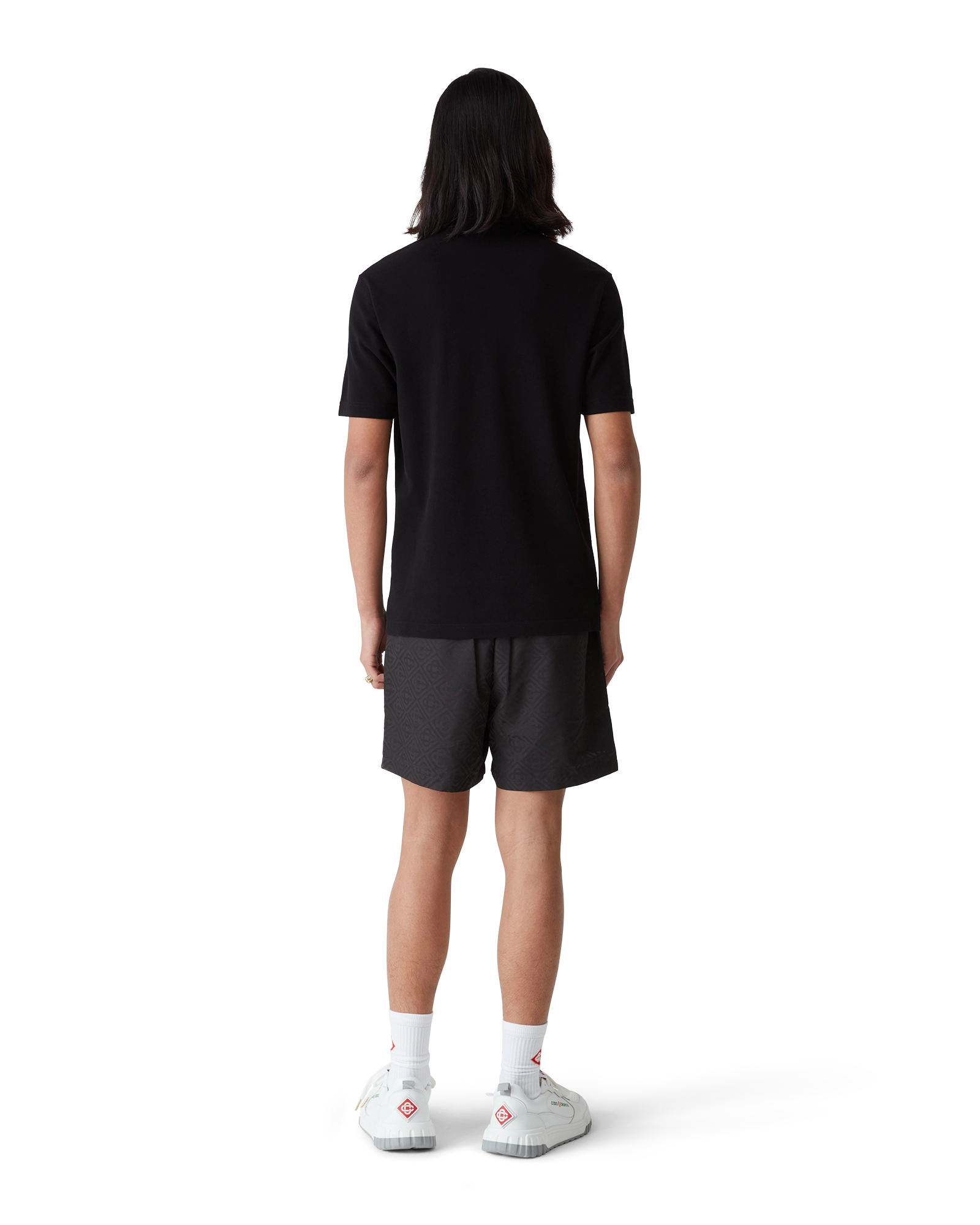 Logo Pique Polo Shirt - 图片 3