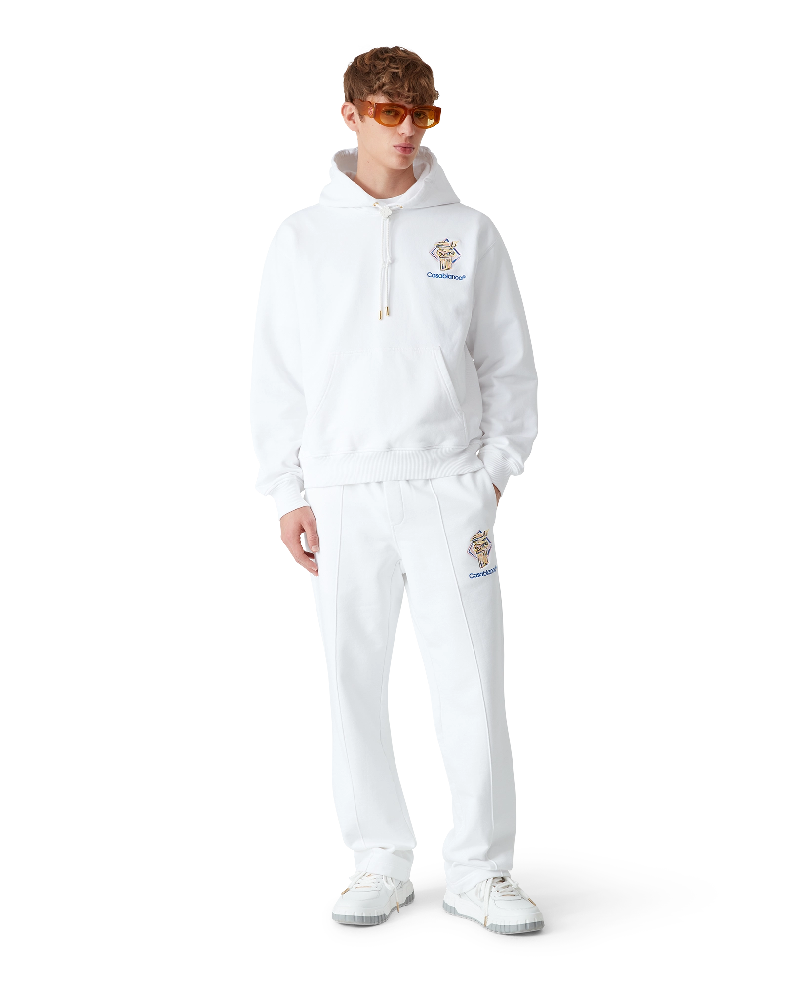 Diamond Column Hooded Sweatshirt - 图片 2