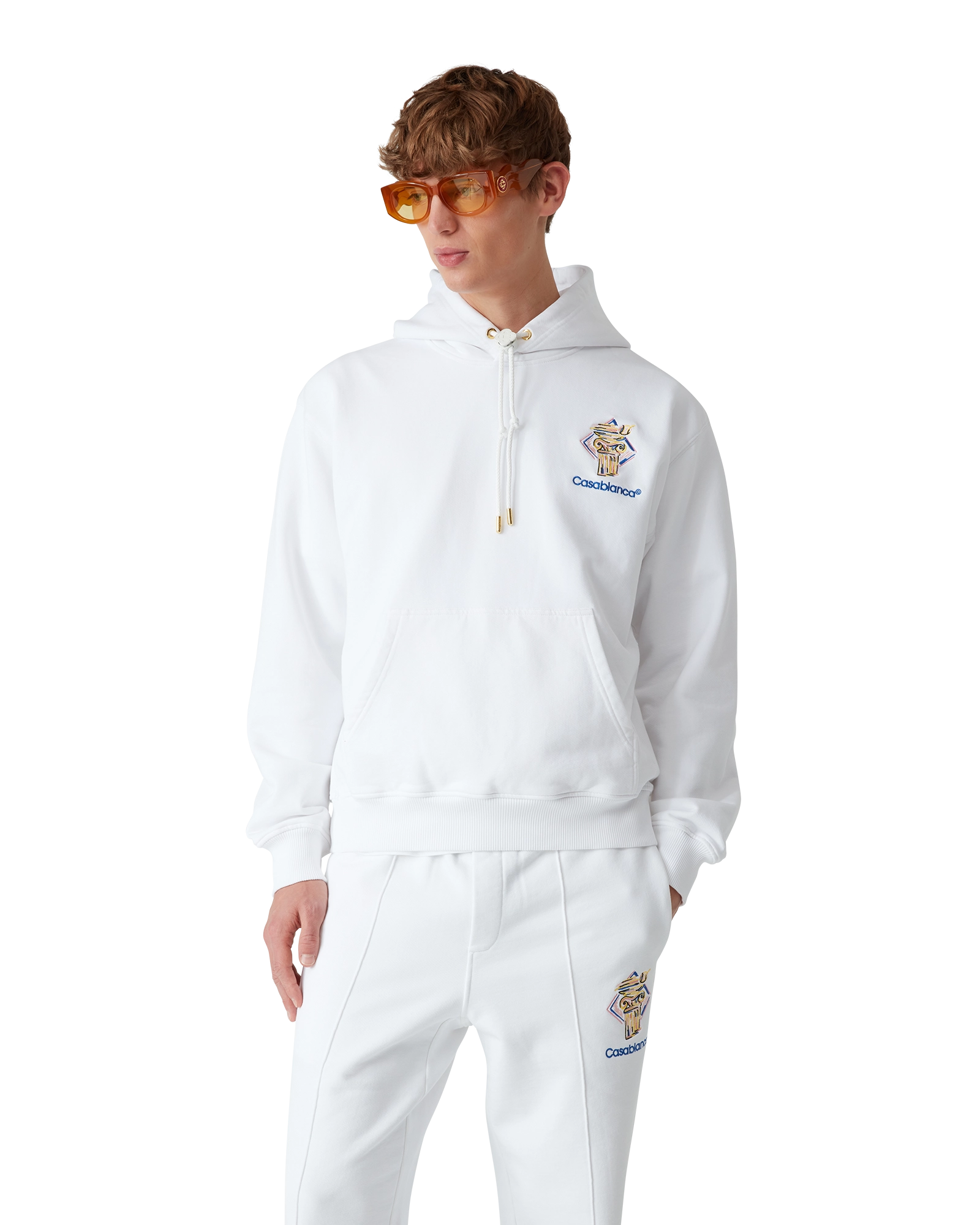 Diamond Column Hooded Sweatshirt - 图片 4