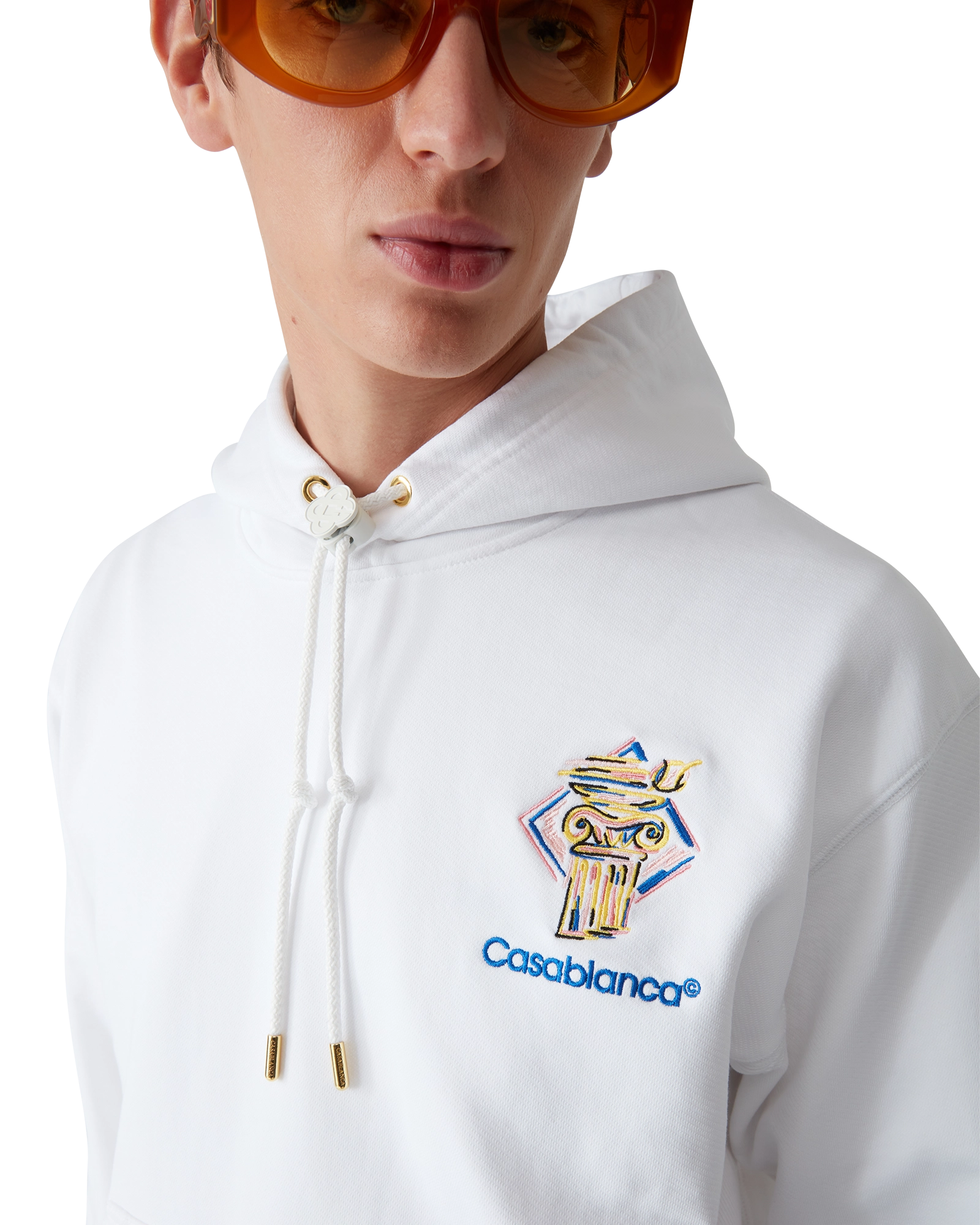 Diamond Column Hooded Sweatshirt - 图片 7