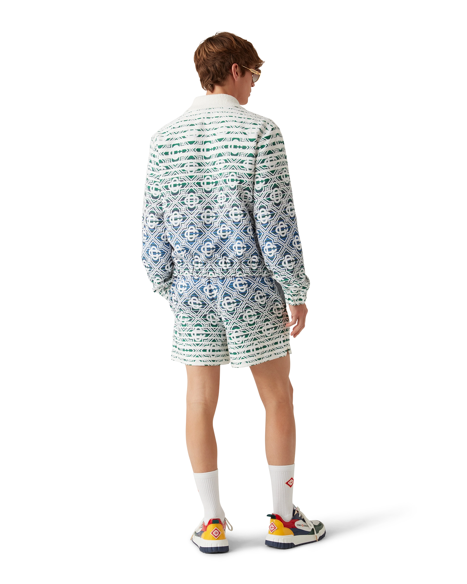 Monogram Gradient Towelling Jacket - 图片 3