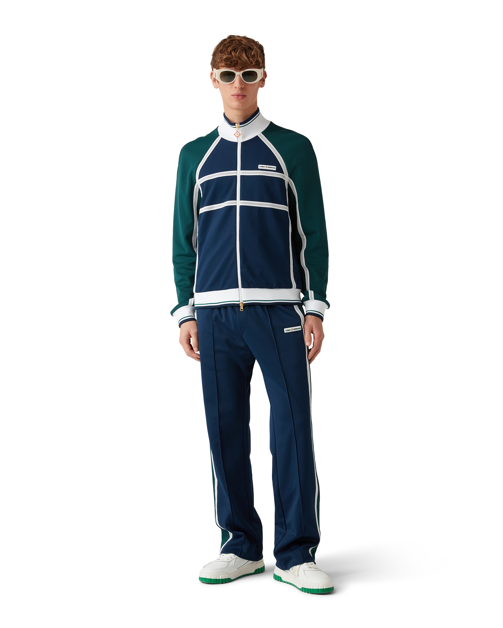 Mesh Tape Track Jacket - 图片 2