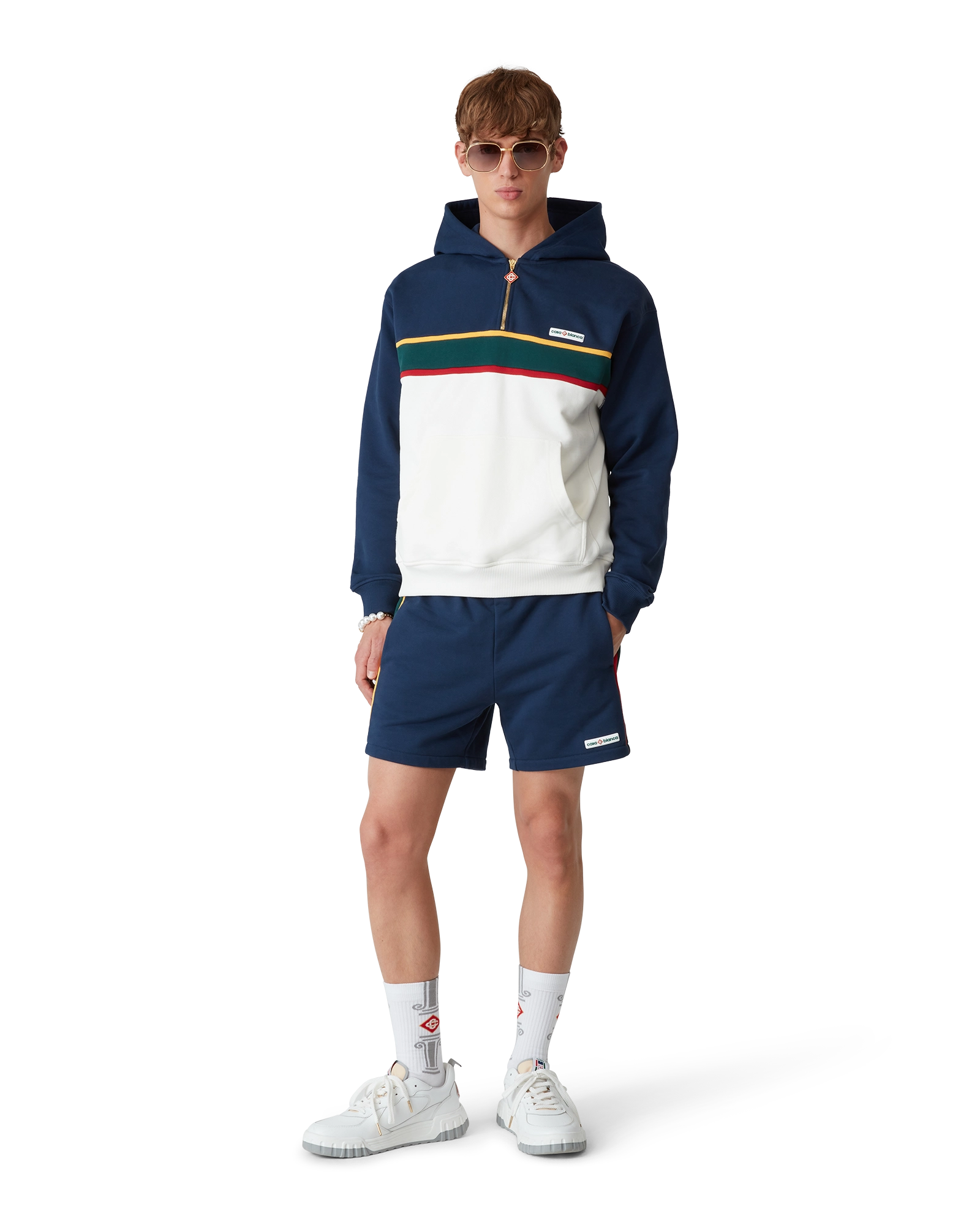 Colourblock Sweatshorts - 图片 2