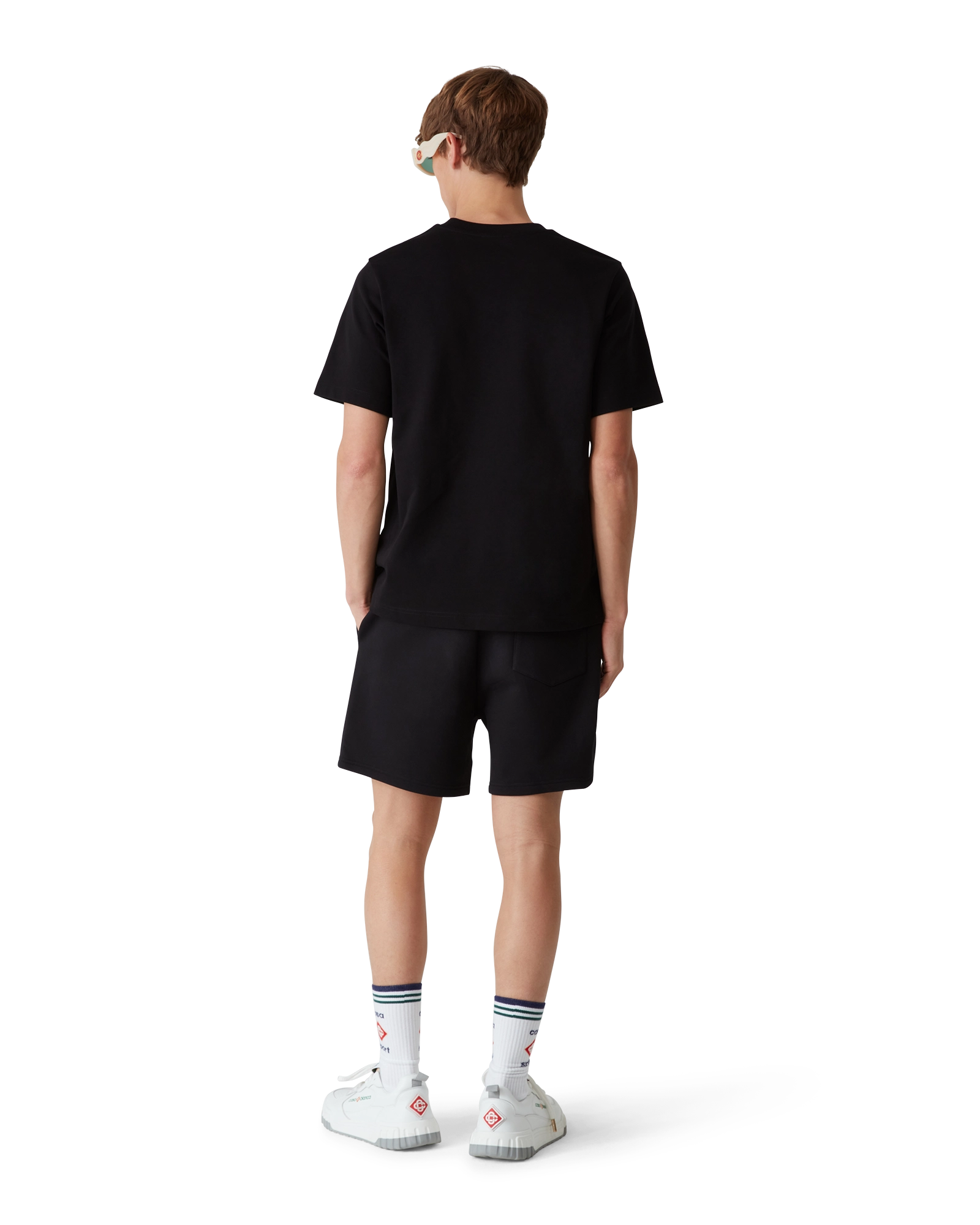 Pearl Diamond Patch Short Sleeve T-Shirt - 图片 3