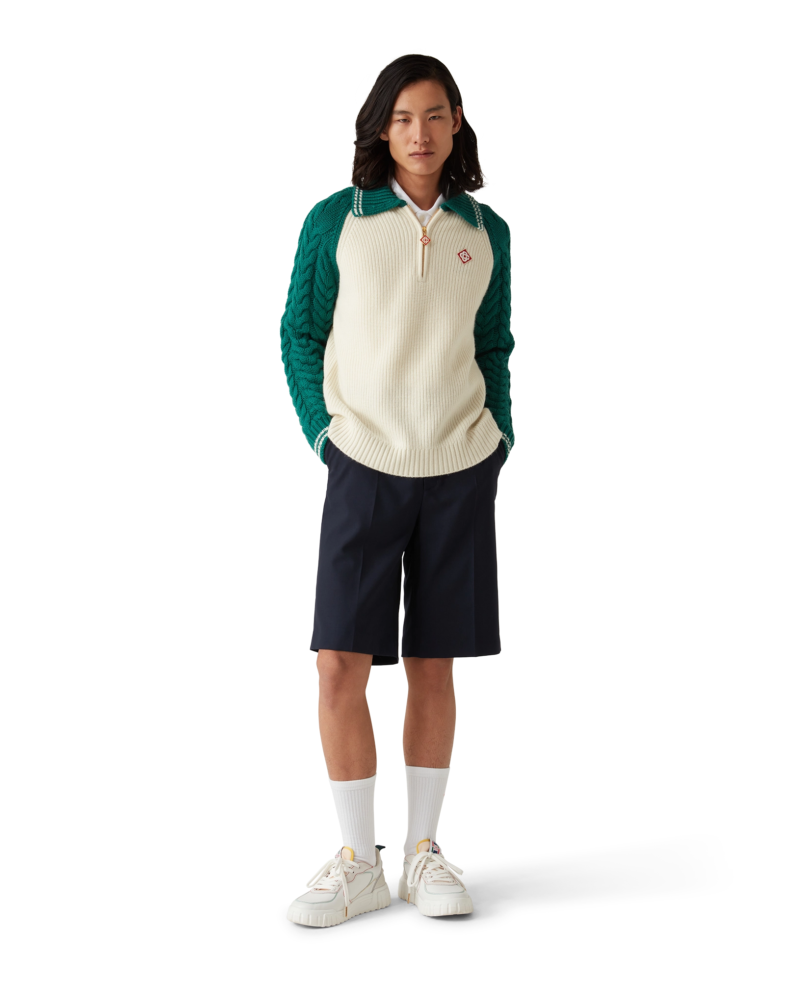 Cashmere Cable Knit Jumper - 图片 2