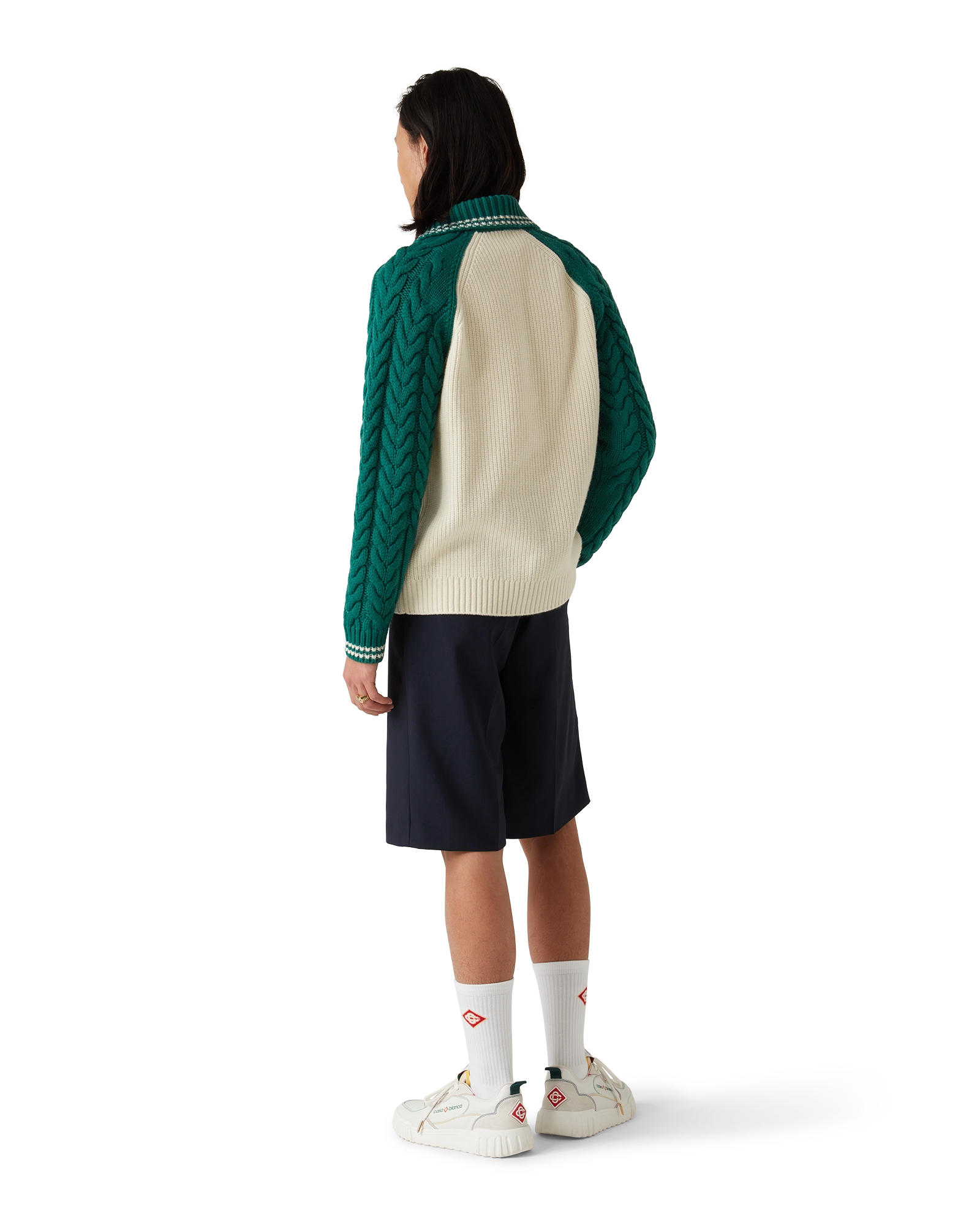 Cashmere Cable Knit Jumper - 图片 3