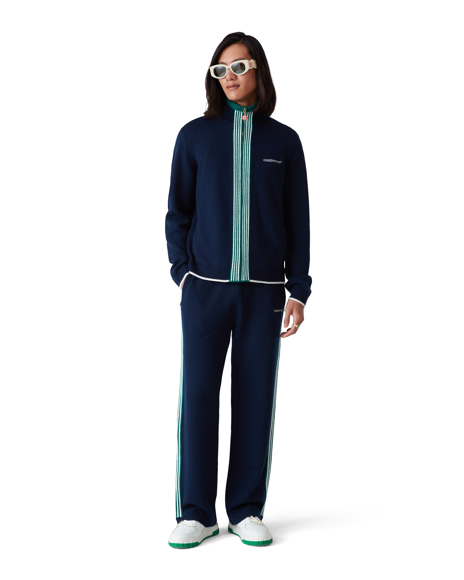 Knit Tennis Trousers - 图片 2