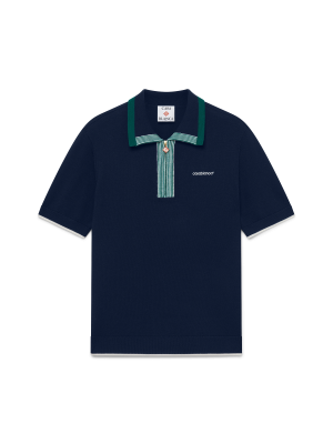 Knit Tennis Polo Shirt