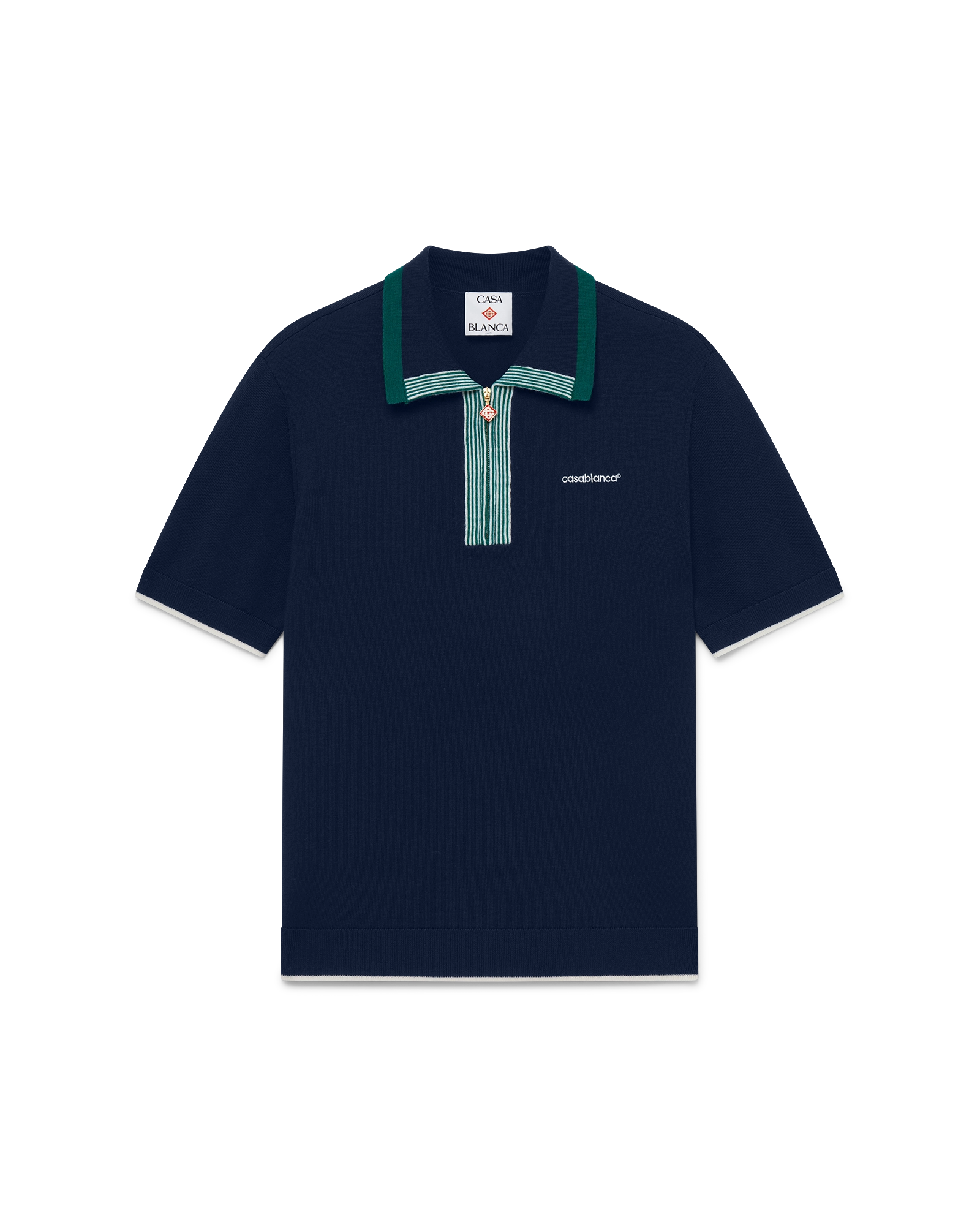 Knit Tennis Polo Shirt