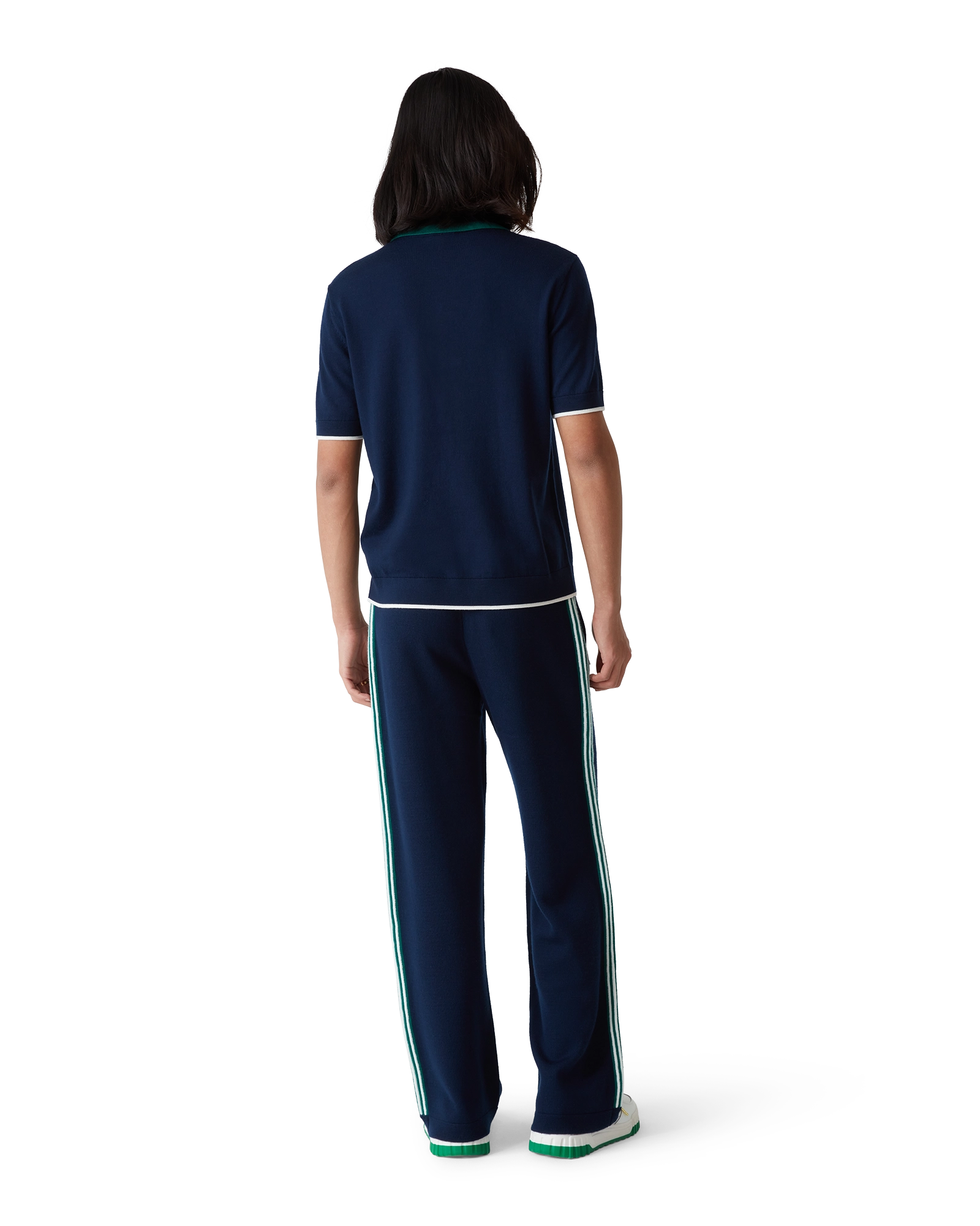 Knit Tennis Polo Shirt - 图片 3