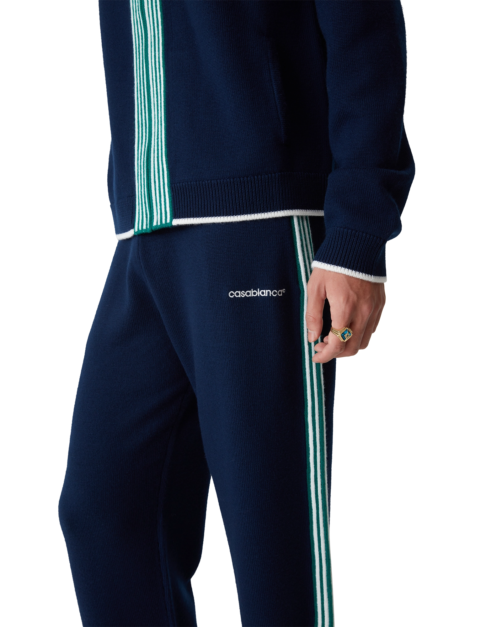 Knit Tennis Trousers - 图片 5