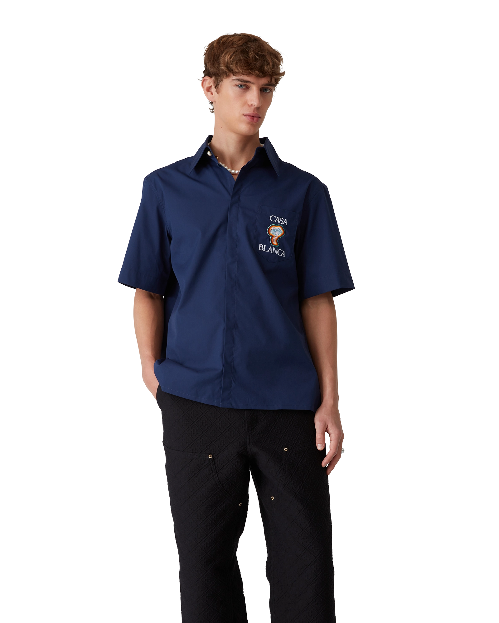 Rainbow Mushroom Short Sleeve Shirt - 图片 4