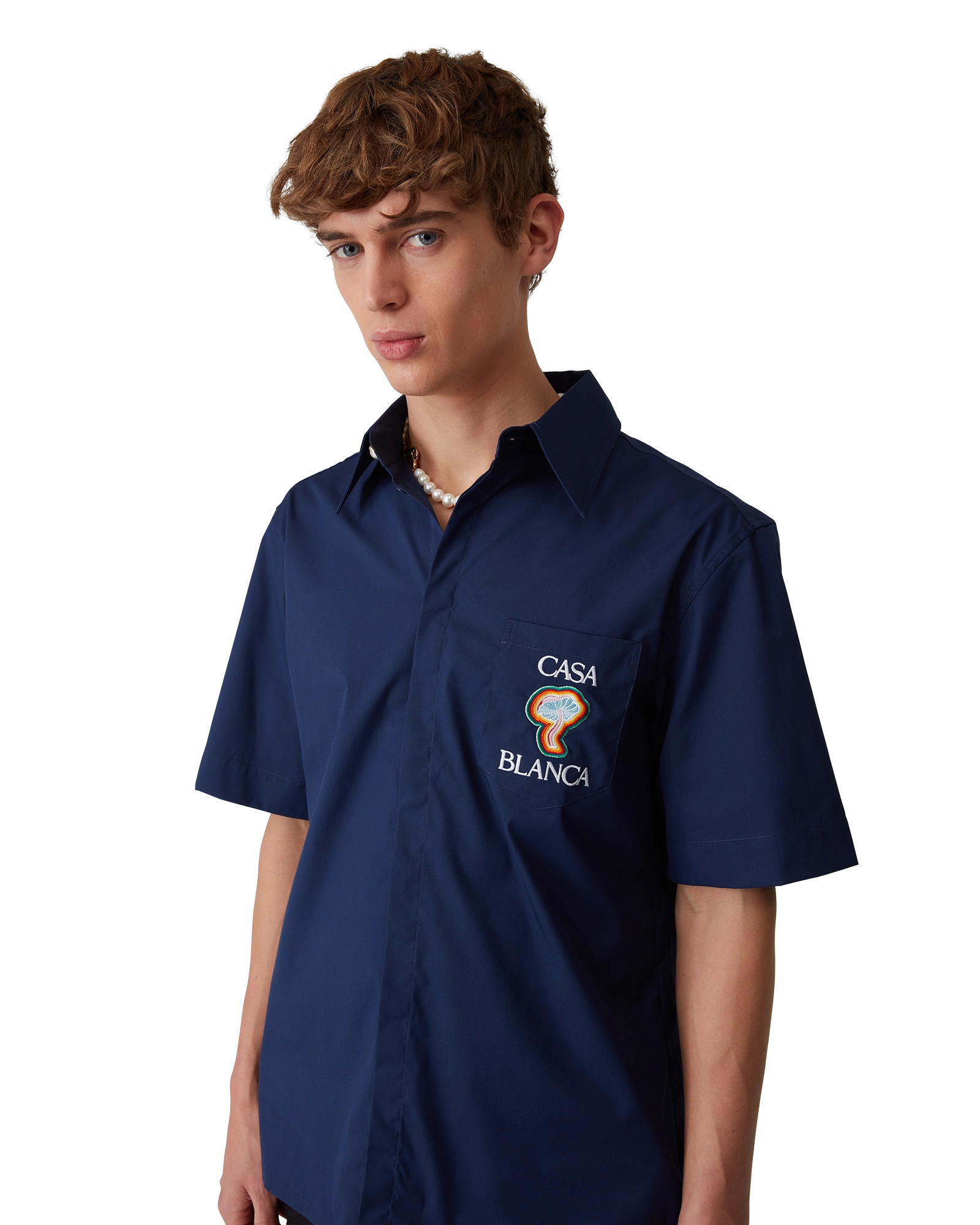 Rainbow Mushroom Short Sleeve Shirt - 图片 5