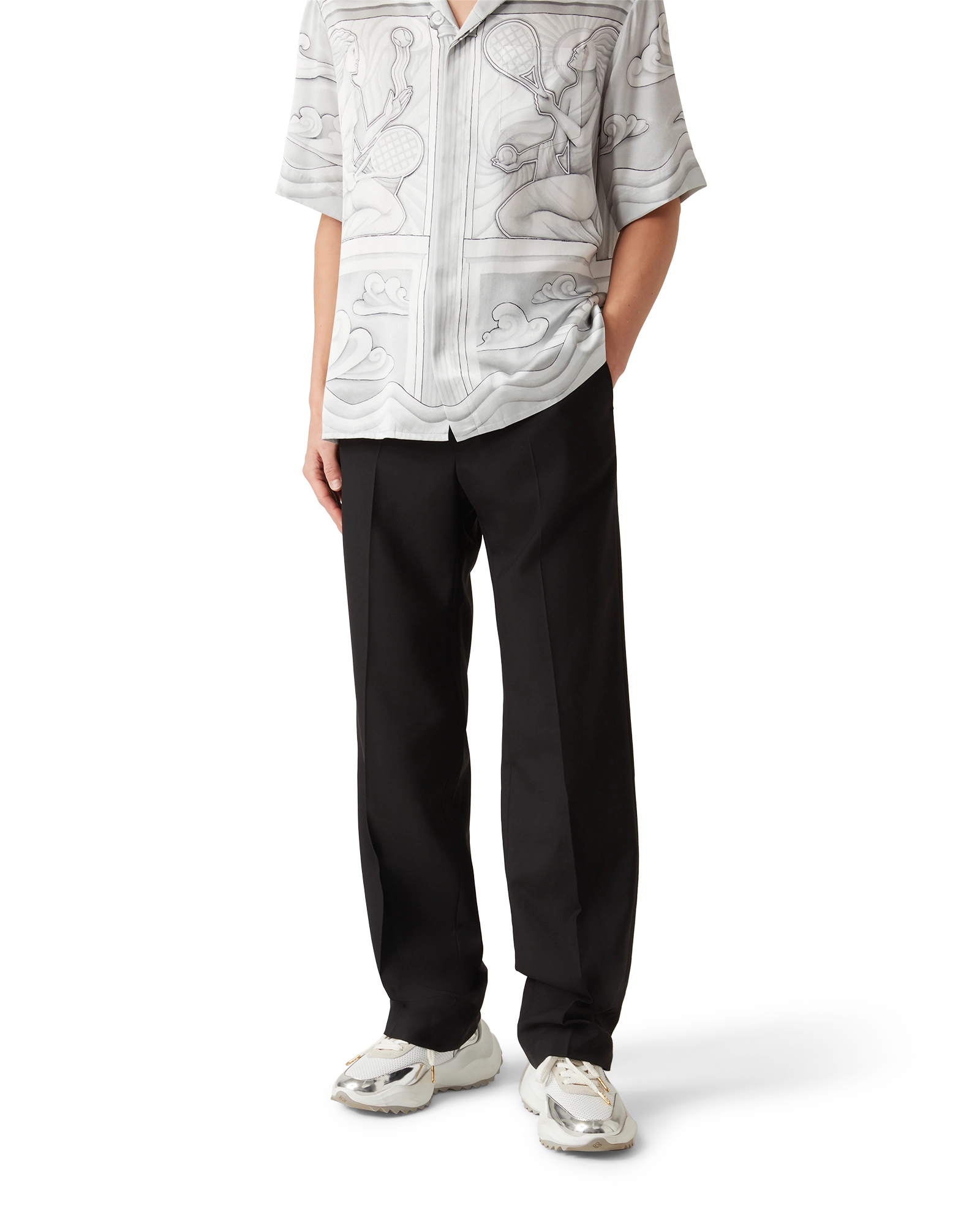 Wool Tailored Trousers - 图片 4