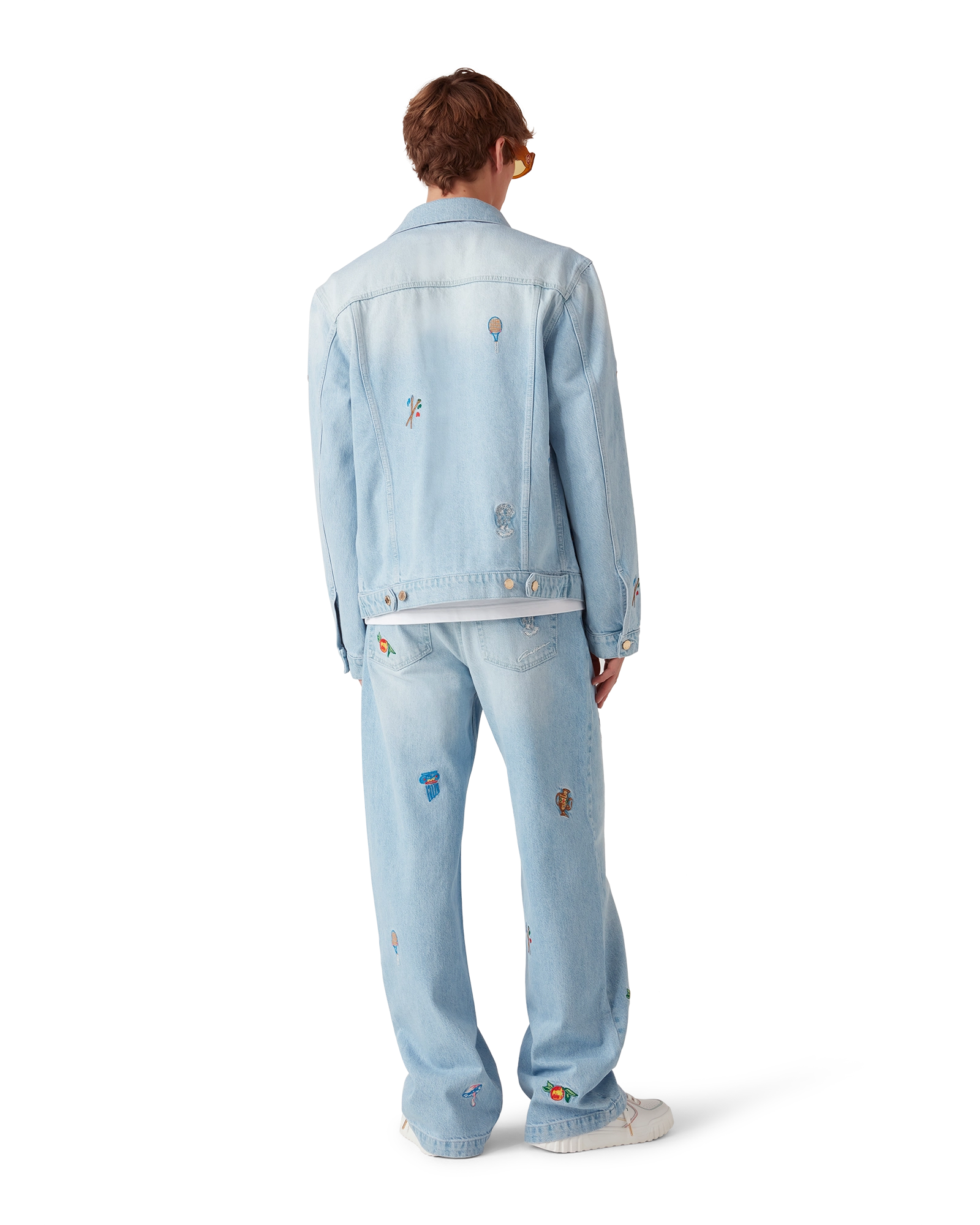 Embroidered Motif Jeans - 图片 3