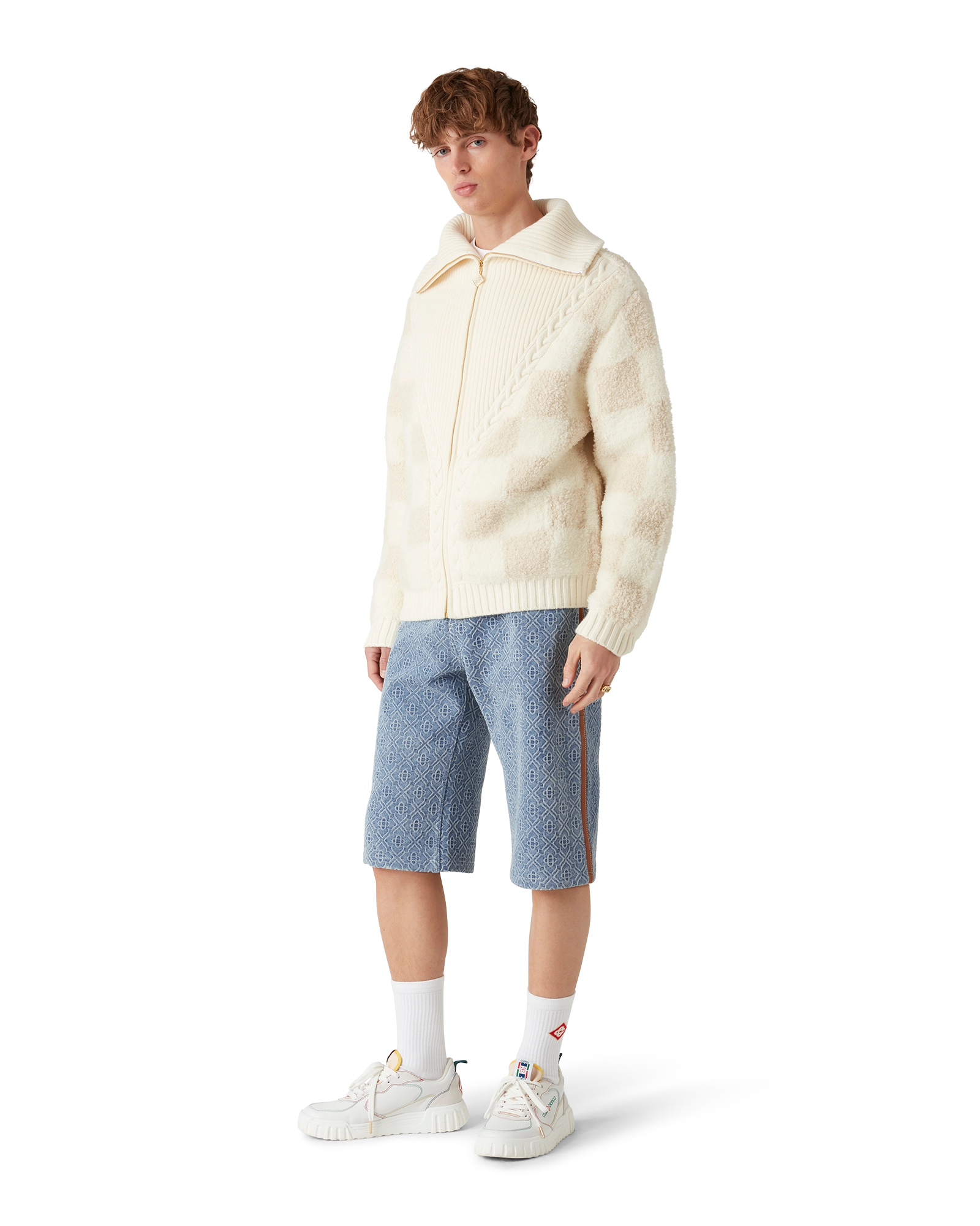 Monogram Jean Shorts - Image 2