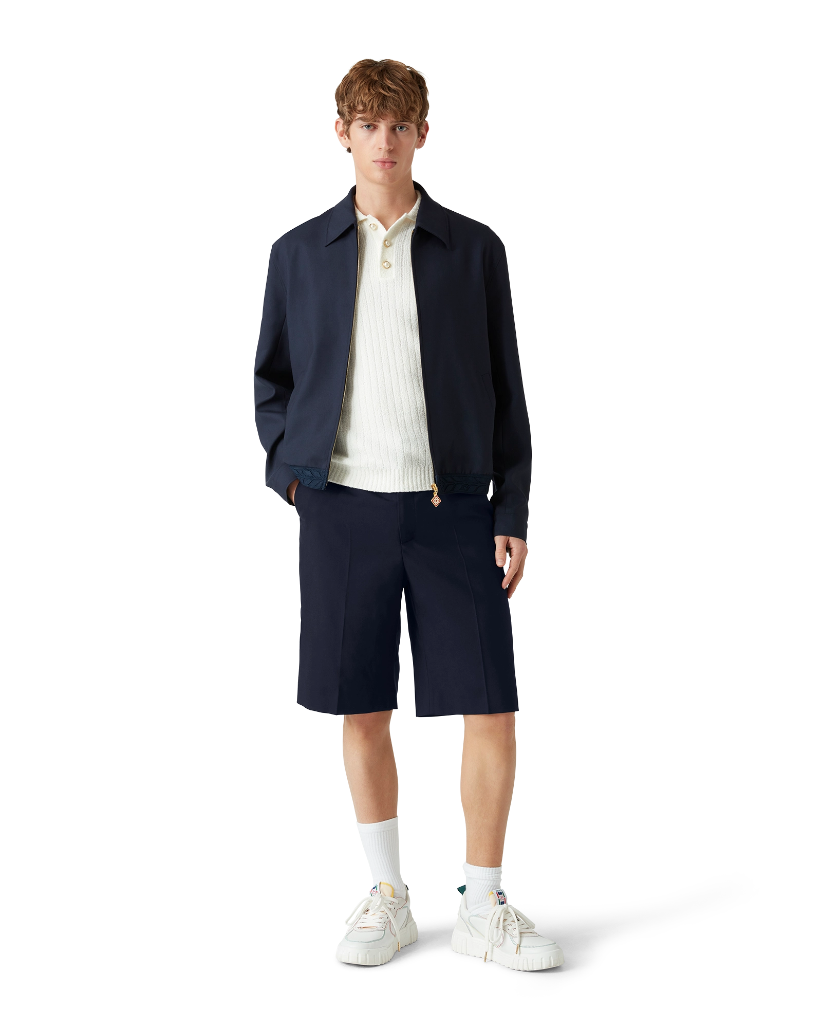 Wool Tailored Shorts - 图片 2