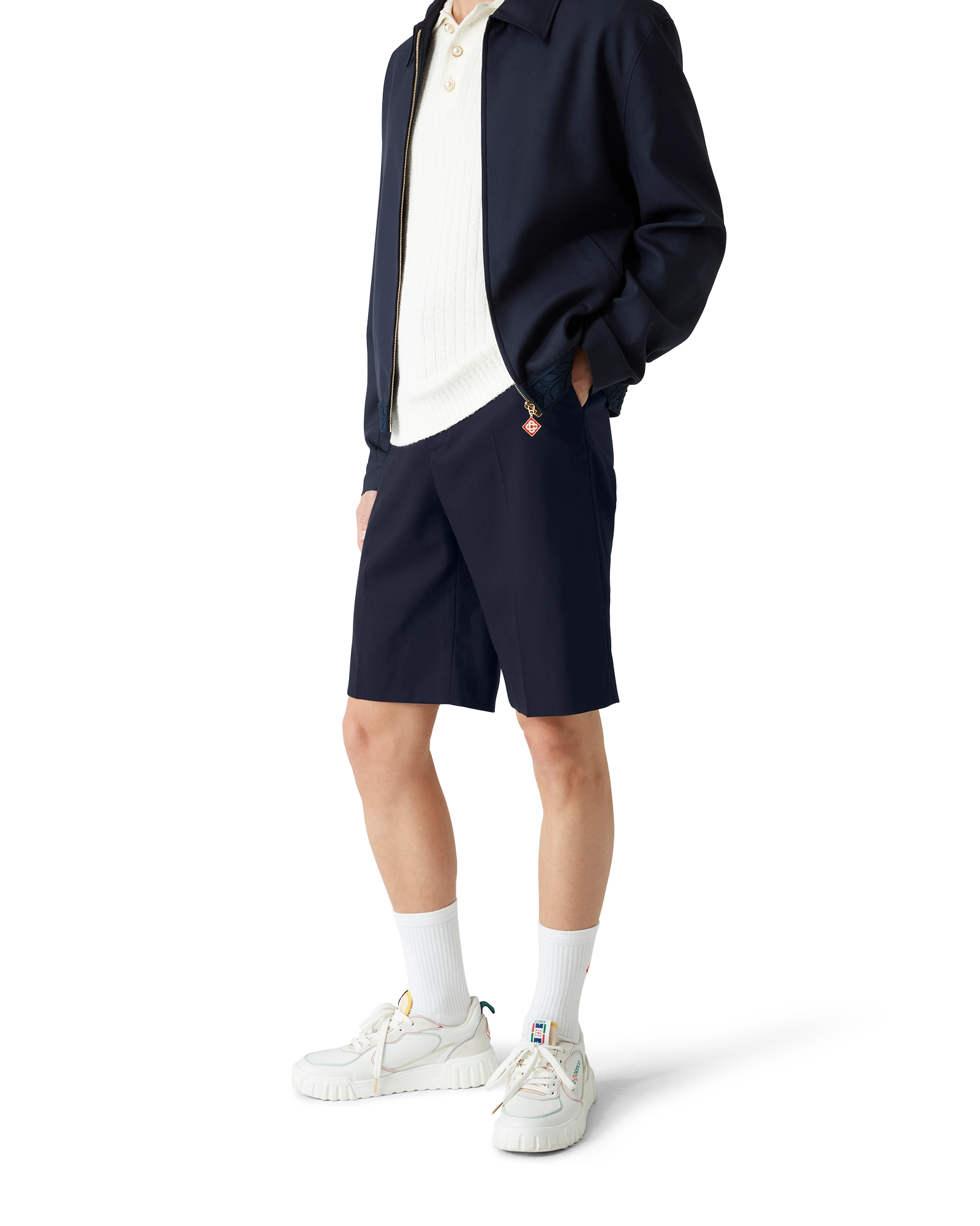 Wool Tailored Shorts - 图片 4