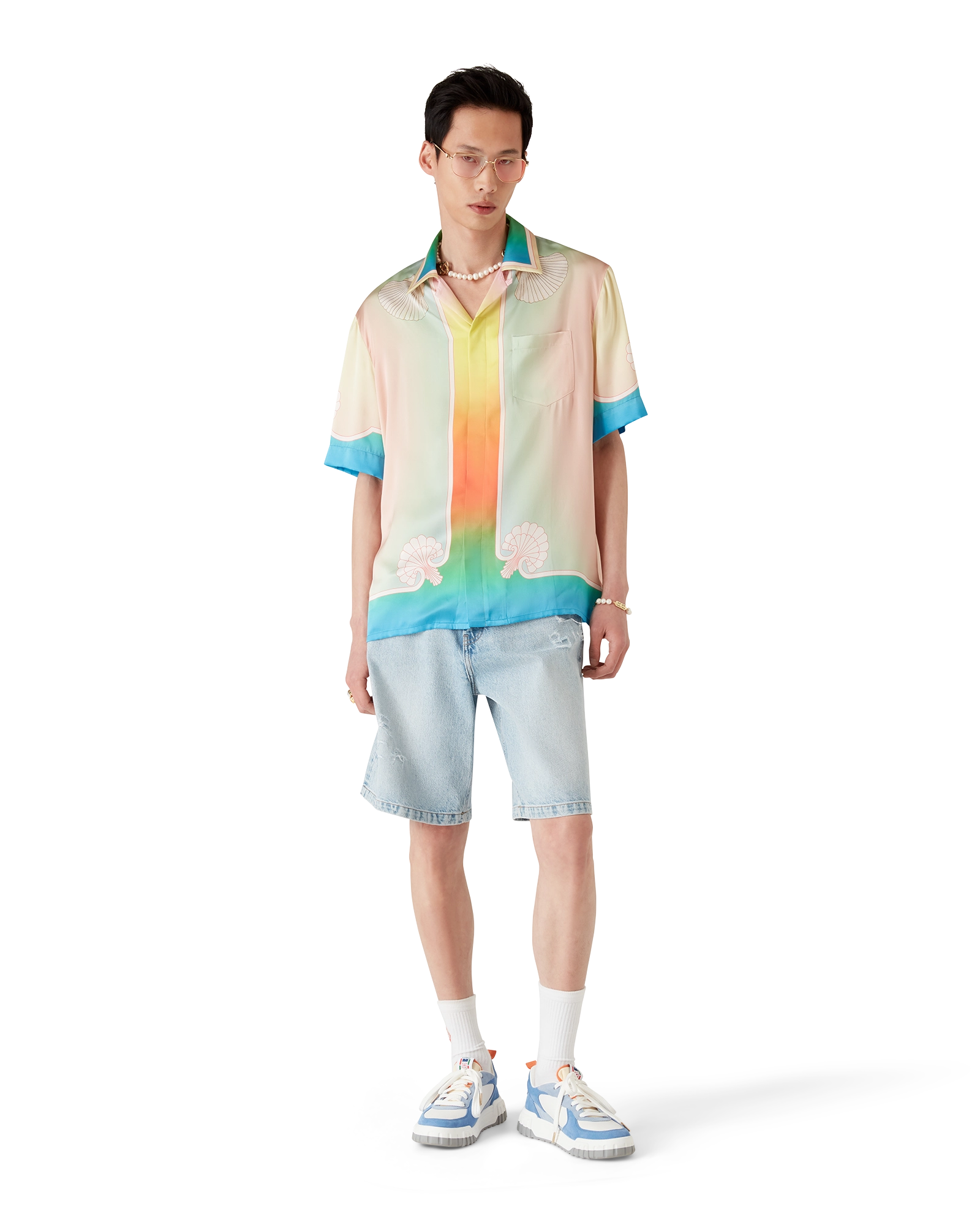 Lucid Dreams Short Sleeve Silk Shirt - 图片 3