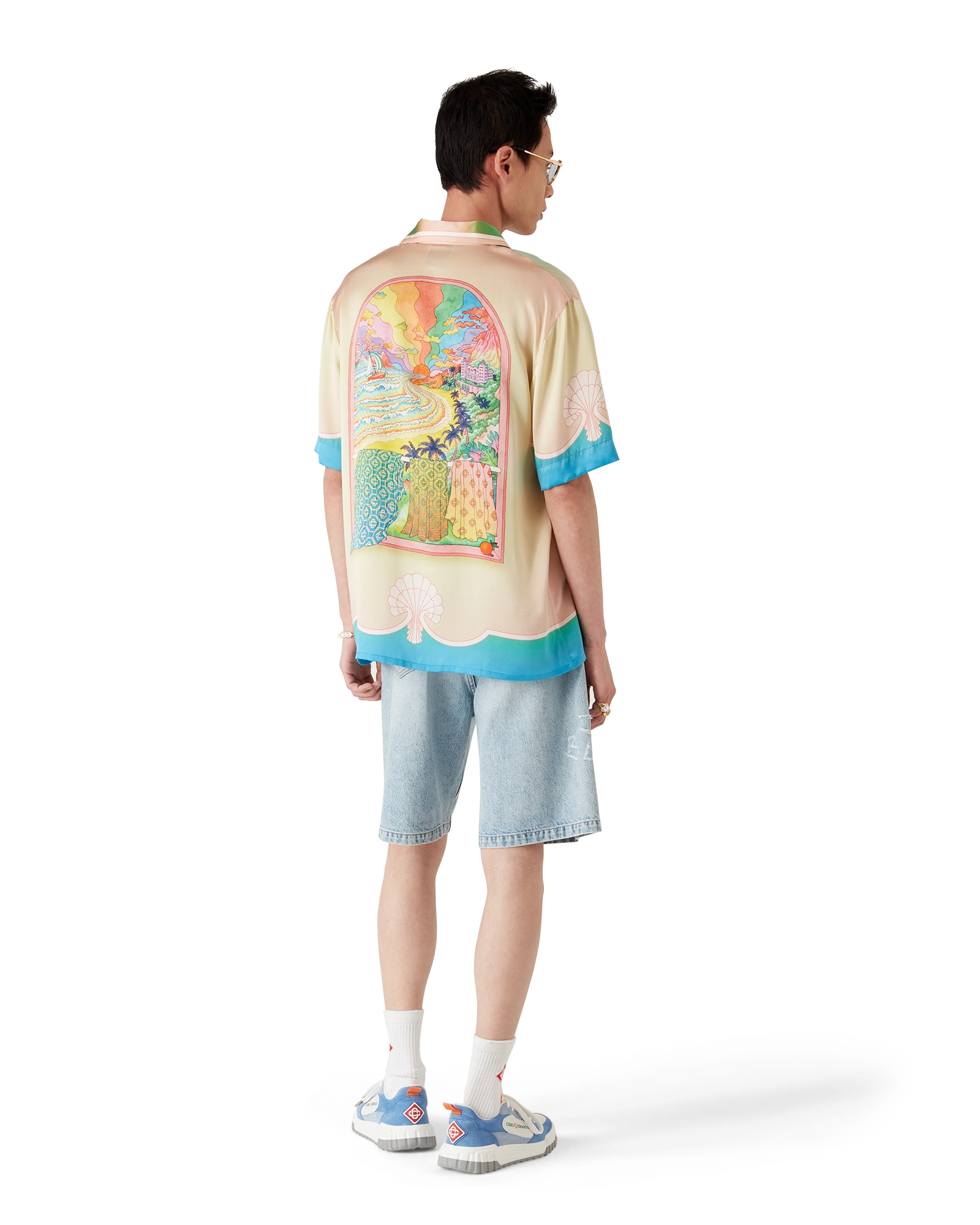 Lucid Dreams Short Sleeve Silk Shirt - 图片 5