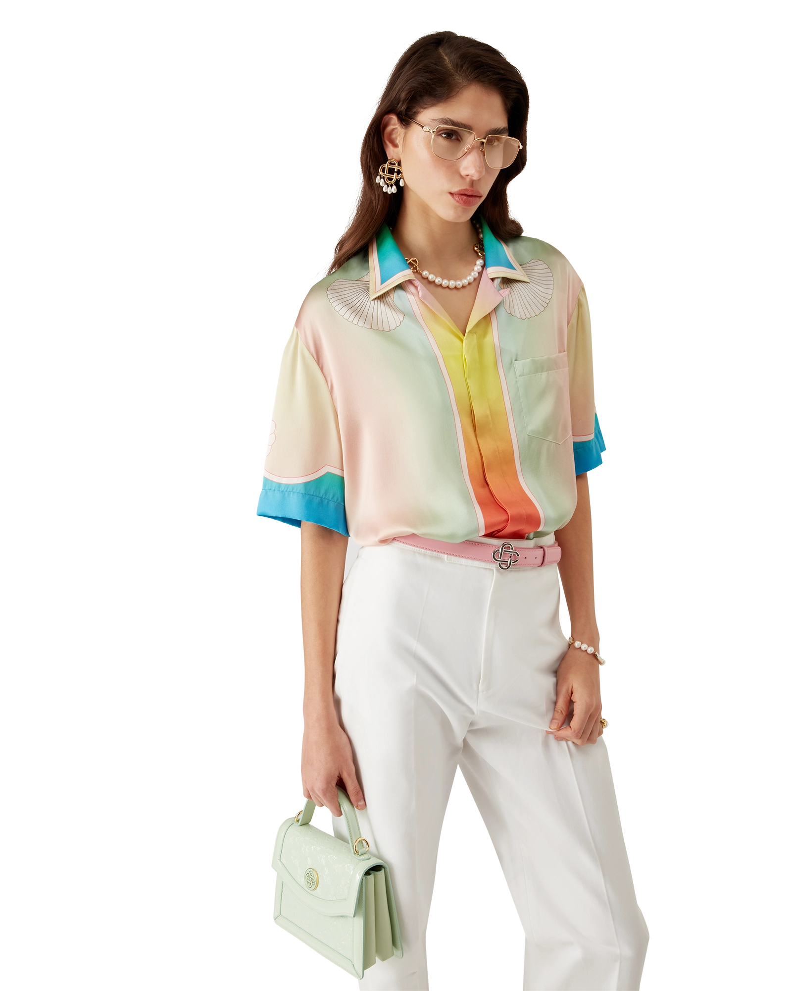 Lucid Dreams Short Sleeve Silk Shirt - 图片 6