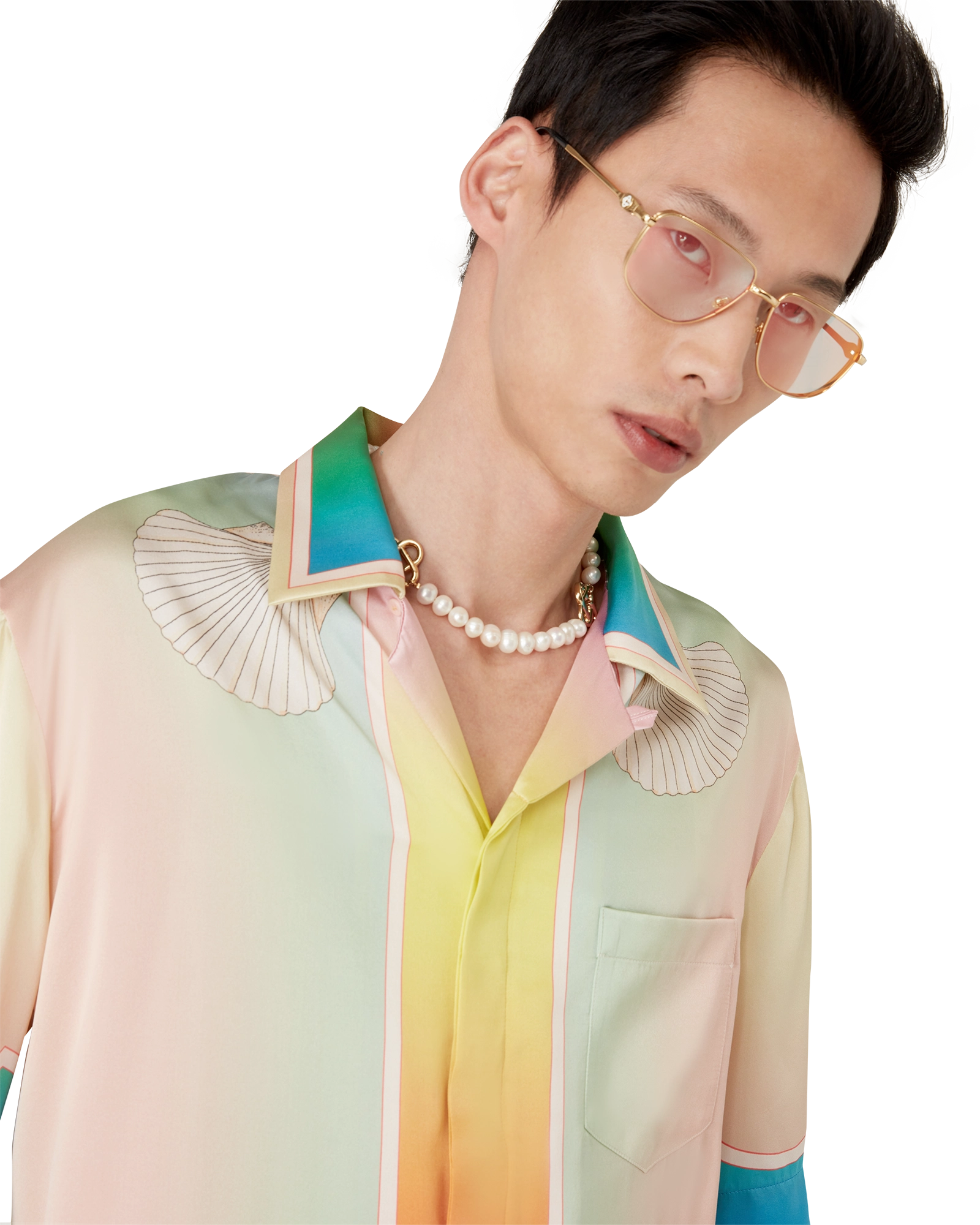 Lucid Dreams Short Sleeve Silk Shirt - 图片 9