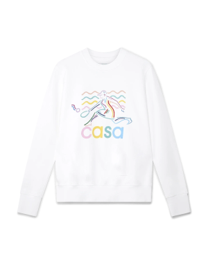 Beach Girl Tennis Sweatshirt