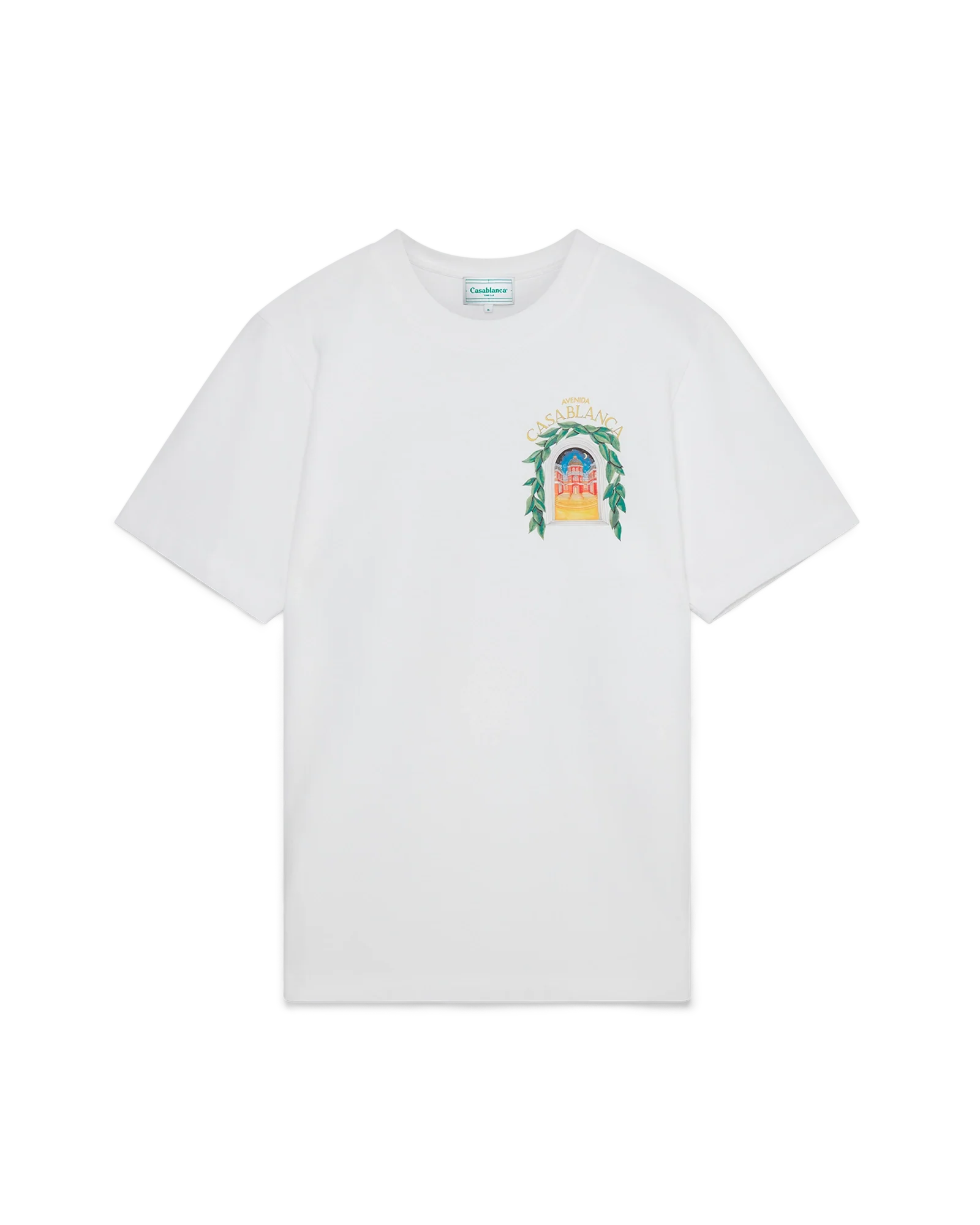 Casablanca Avenida Short Sleeve T-Shirt - 图片 4